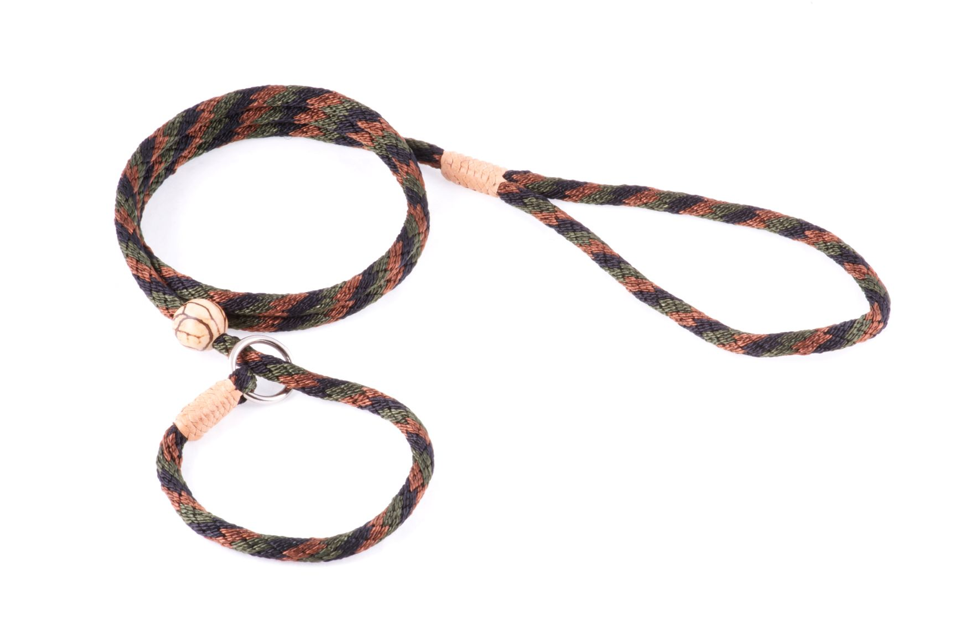 Nylon Slip Lead With Stopper (4 ft  x 1/4in or 6mm) Image 1