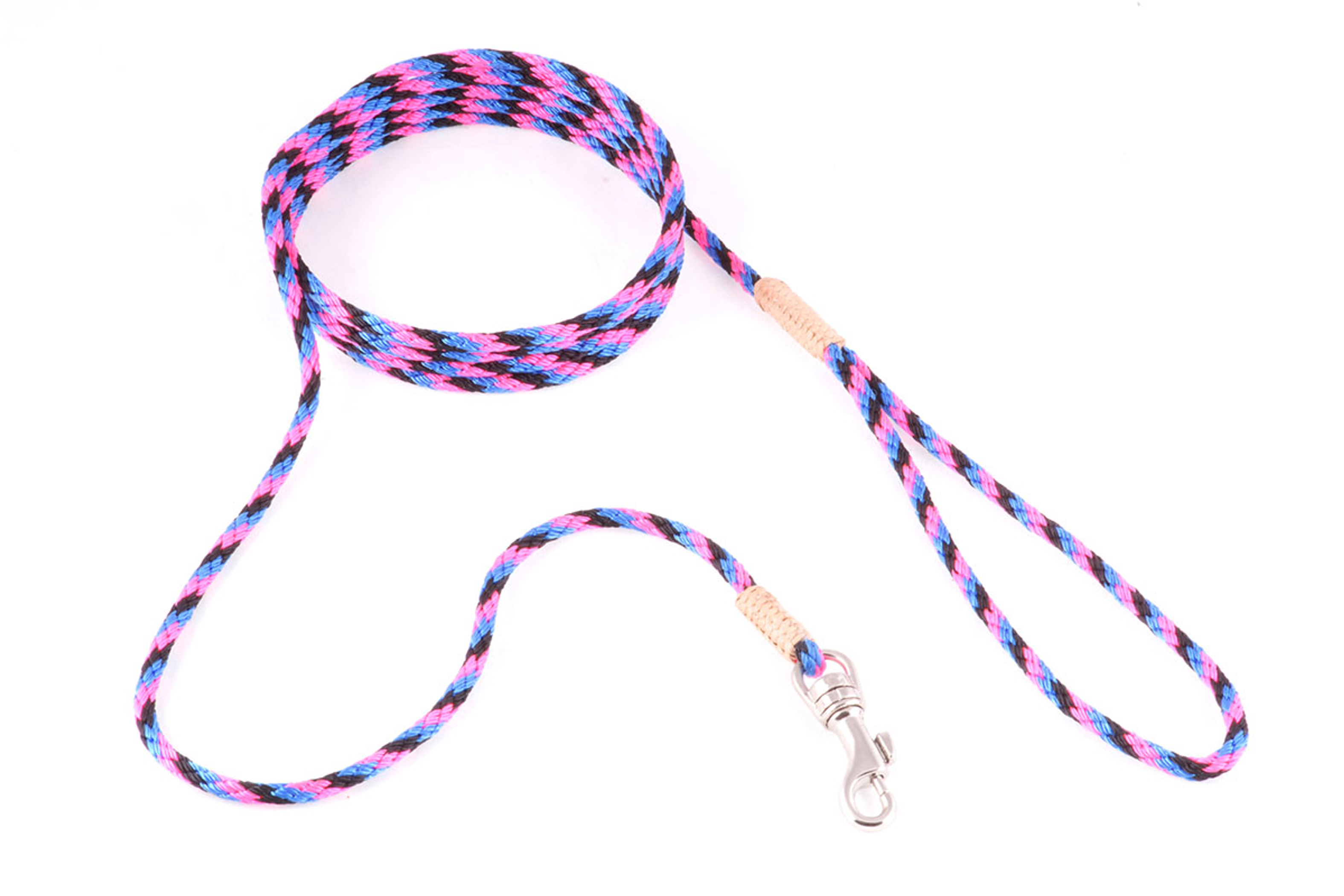 Nylon Snap Leads (6 ft  x 1/8in or 4mm) Image 1