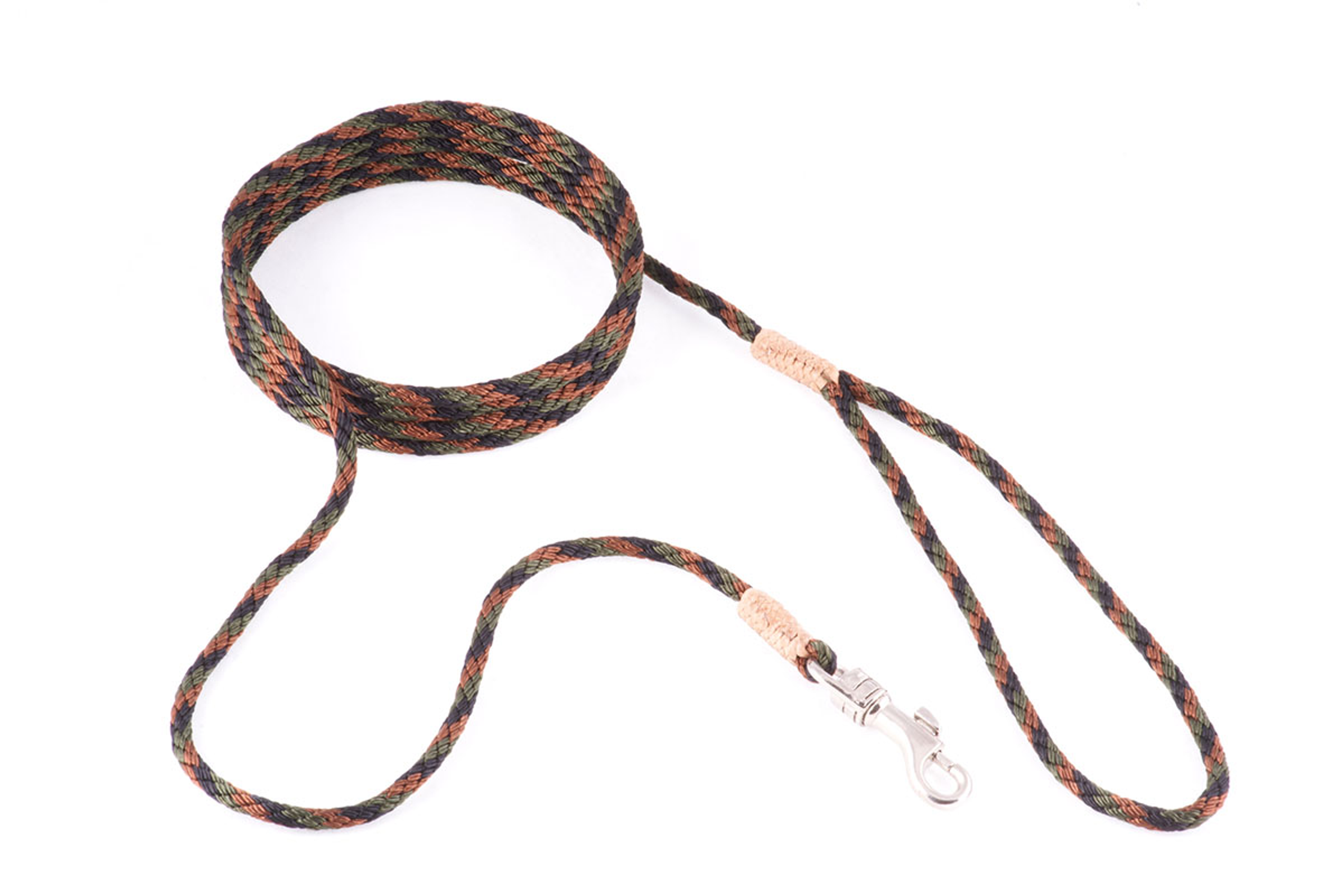 Nylon Snap Leads (6 ft  x 1/8in or 4mm) Image 1