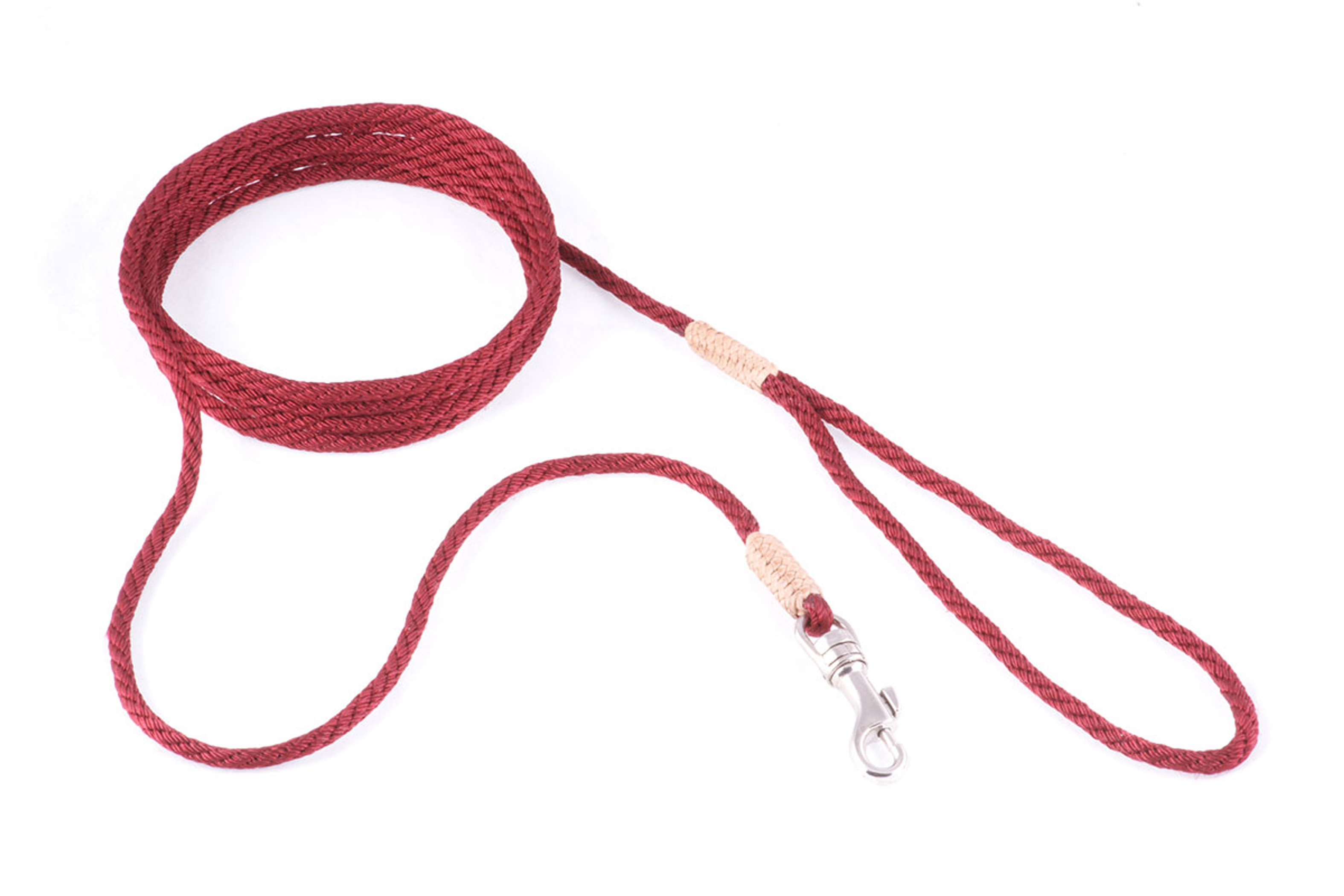 Nylon Snap Leads (6 ft  x 1/8in or 4mm) Image 1