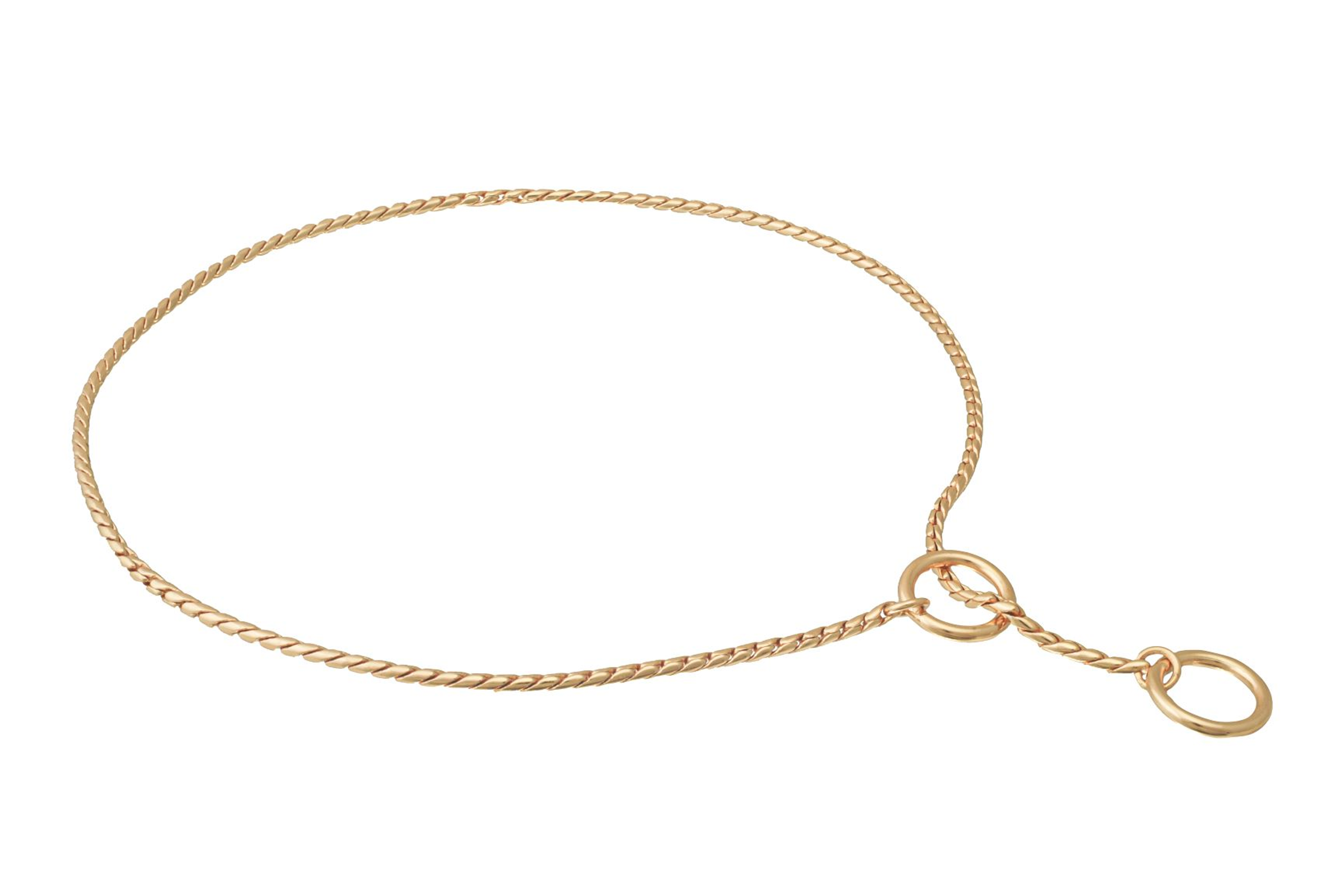 Slip Snake Show Chain Collar (20 in x 3.0mm) Image 1