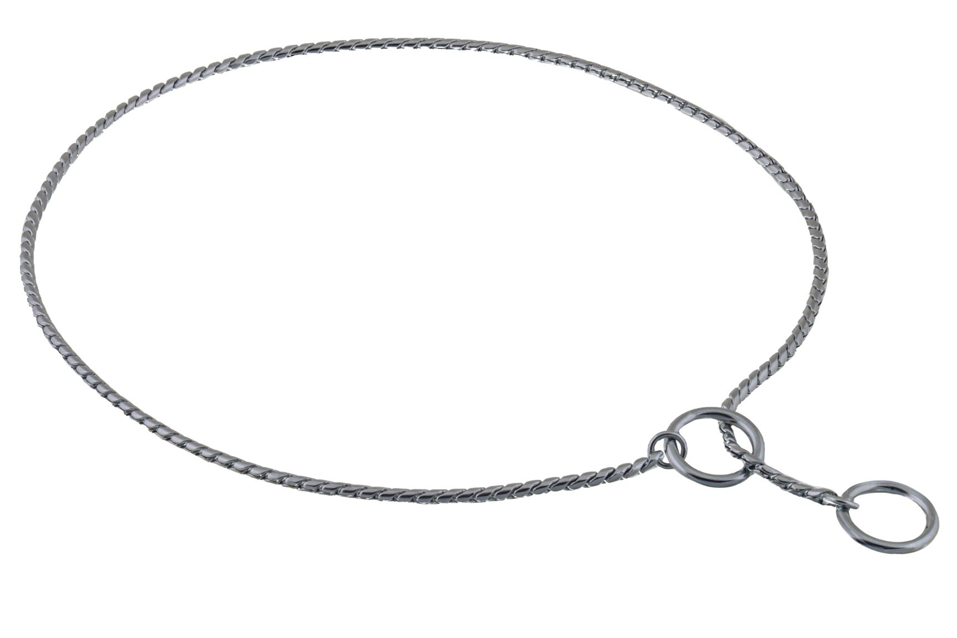 Slip Snake Show Chain Collar (16 in x 3.0mm) Image 1
