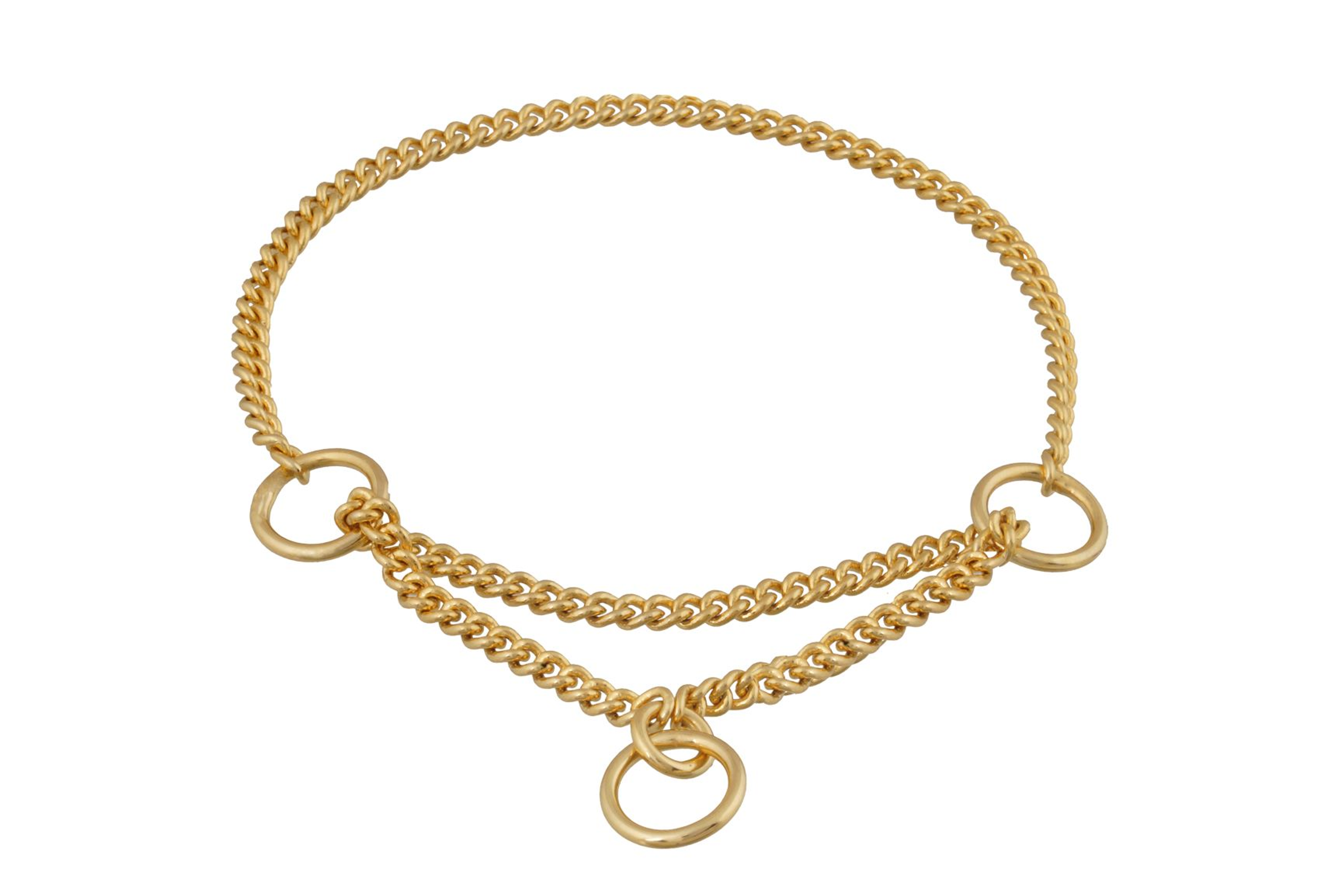 Martingale Show Chain Collar (18in x 1.4 mm) Image 1
