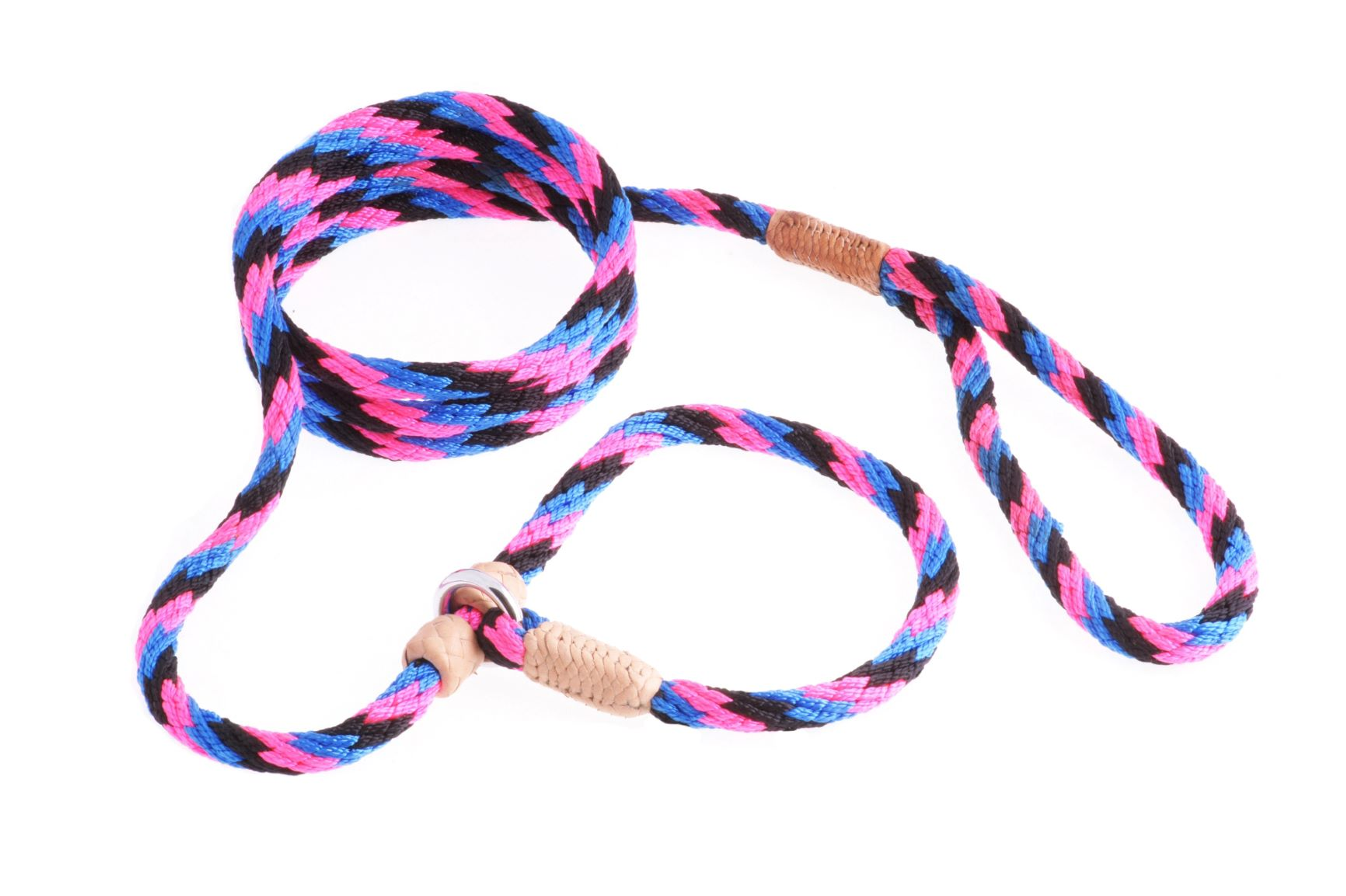 Nylon Slip Leash With 2 Stoppers (6ft  x 5/16in or 8mm) Image 1