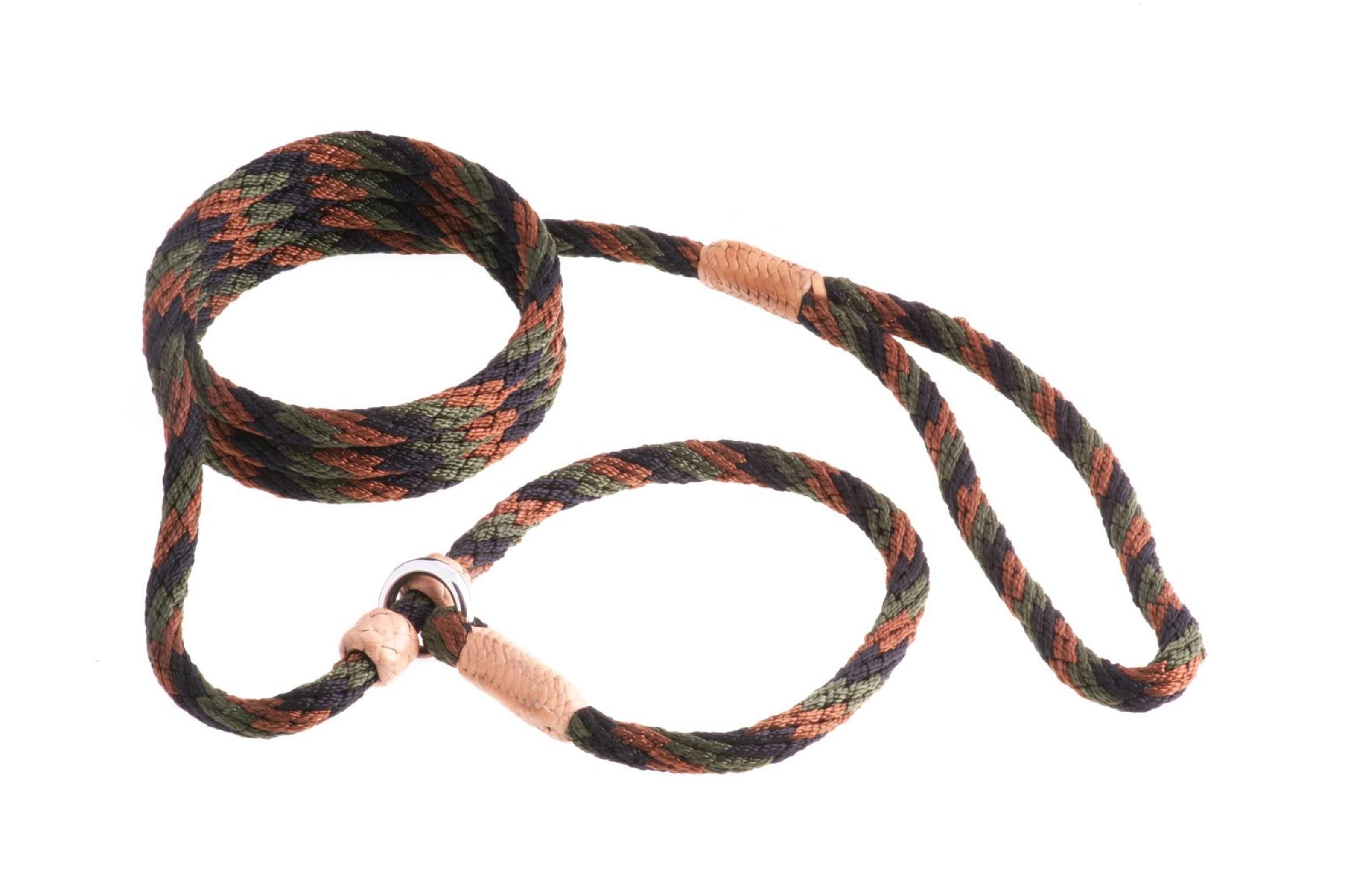 Nylon Slip Leash With 2 Stoppers (6ft  x 5/16in or 8mm) Image 1