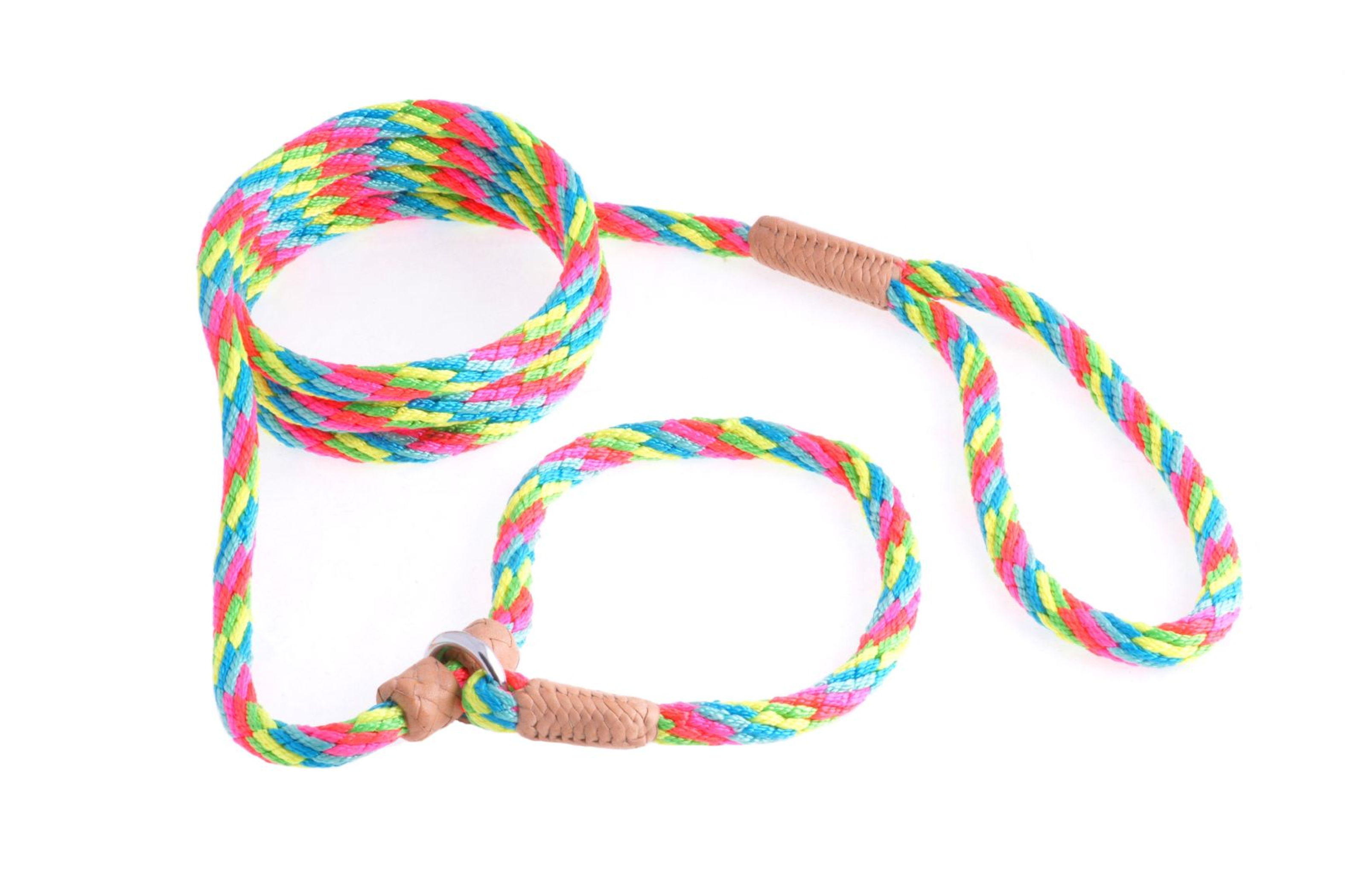 Nylon Slip Leash With 2 Stoppers (6ft  x 5/16in or 8mm) Image 1