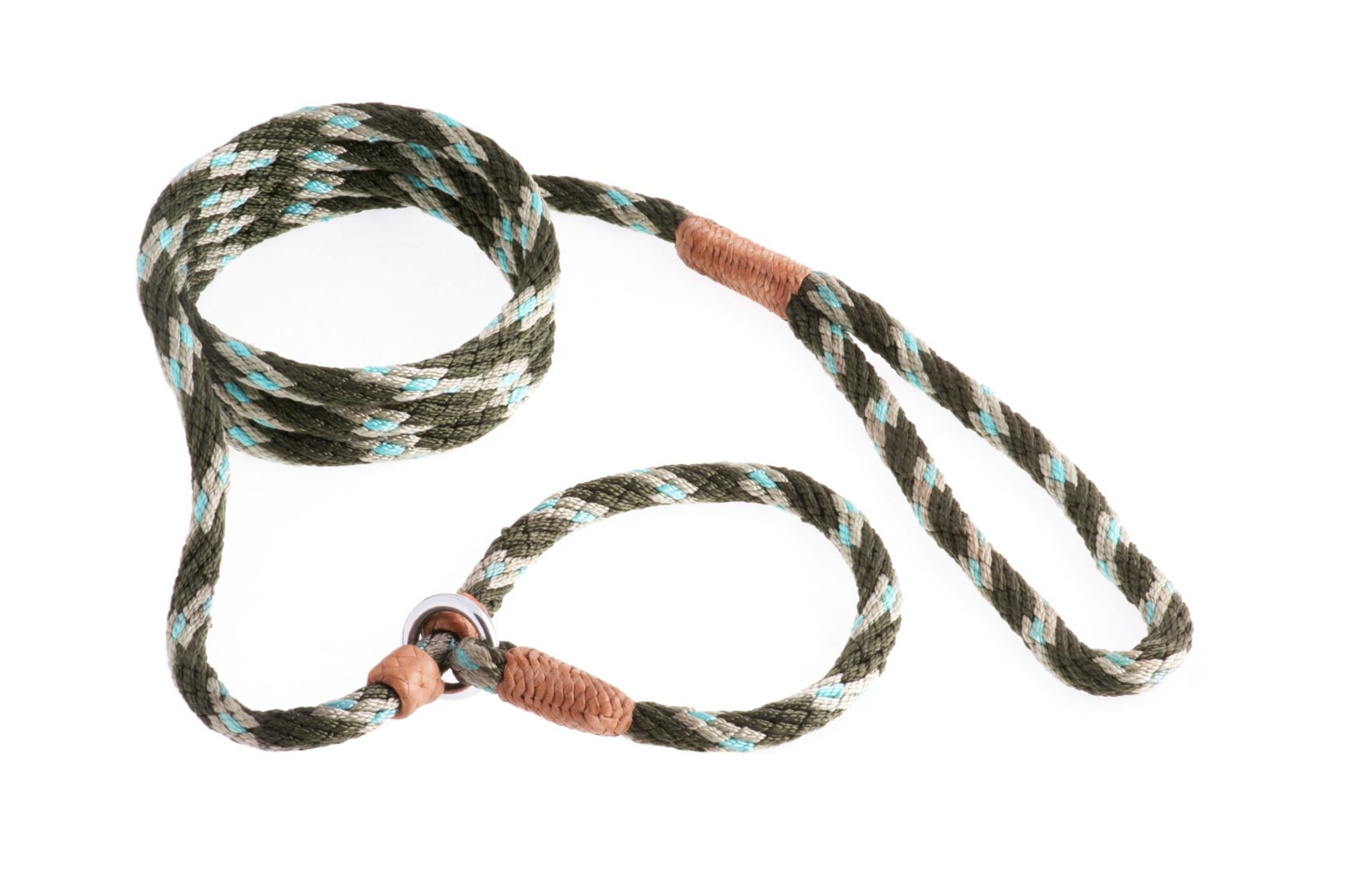 Nylon Slip Leash With 2 Stoppers (6ft  x 5/16in or 8mm) Image 1