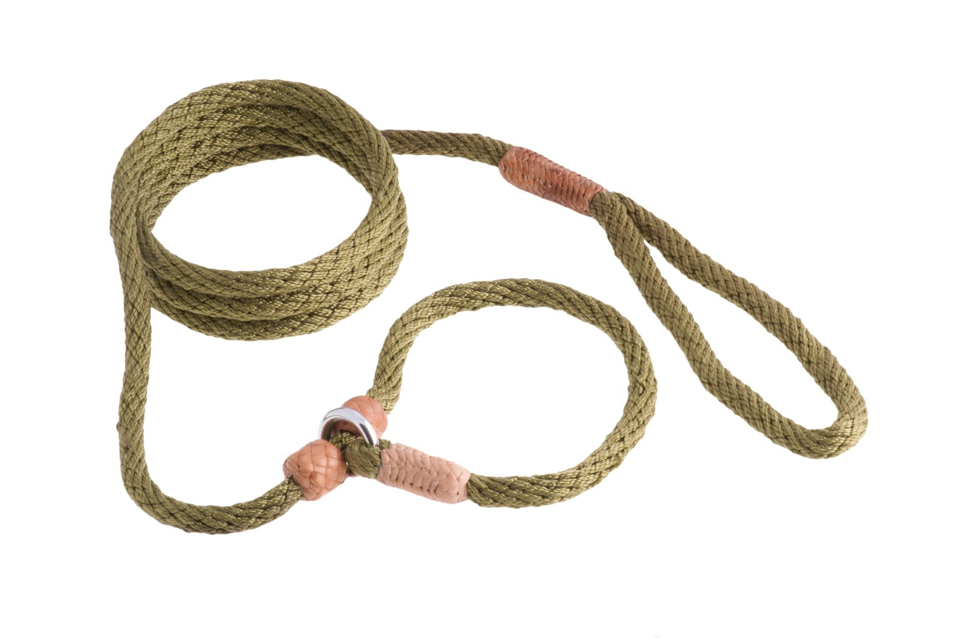 Nylon Slip Leash With 2 Stoppers (6ft  x 5/16in or 8mm) Image 1