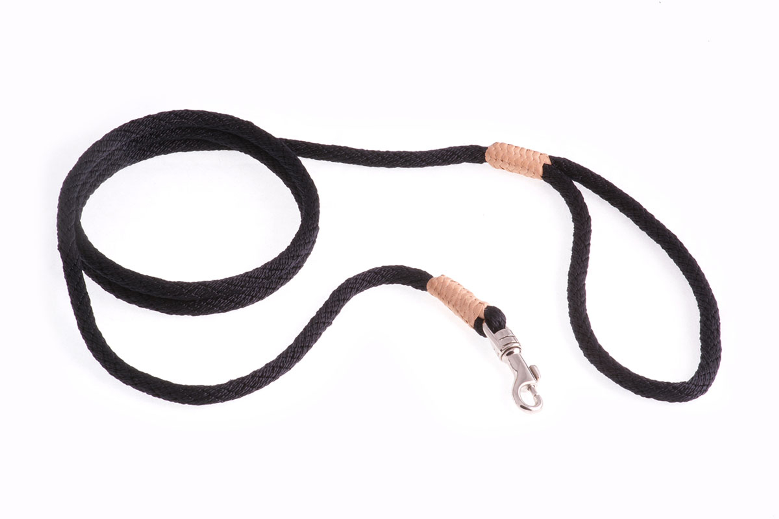 Nylon Snap Leads (4 ft  x 1/4in or 6mm) Image 1