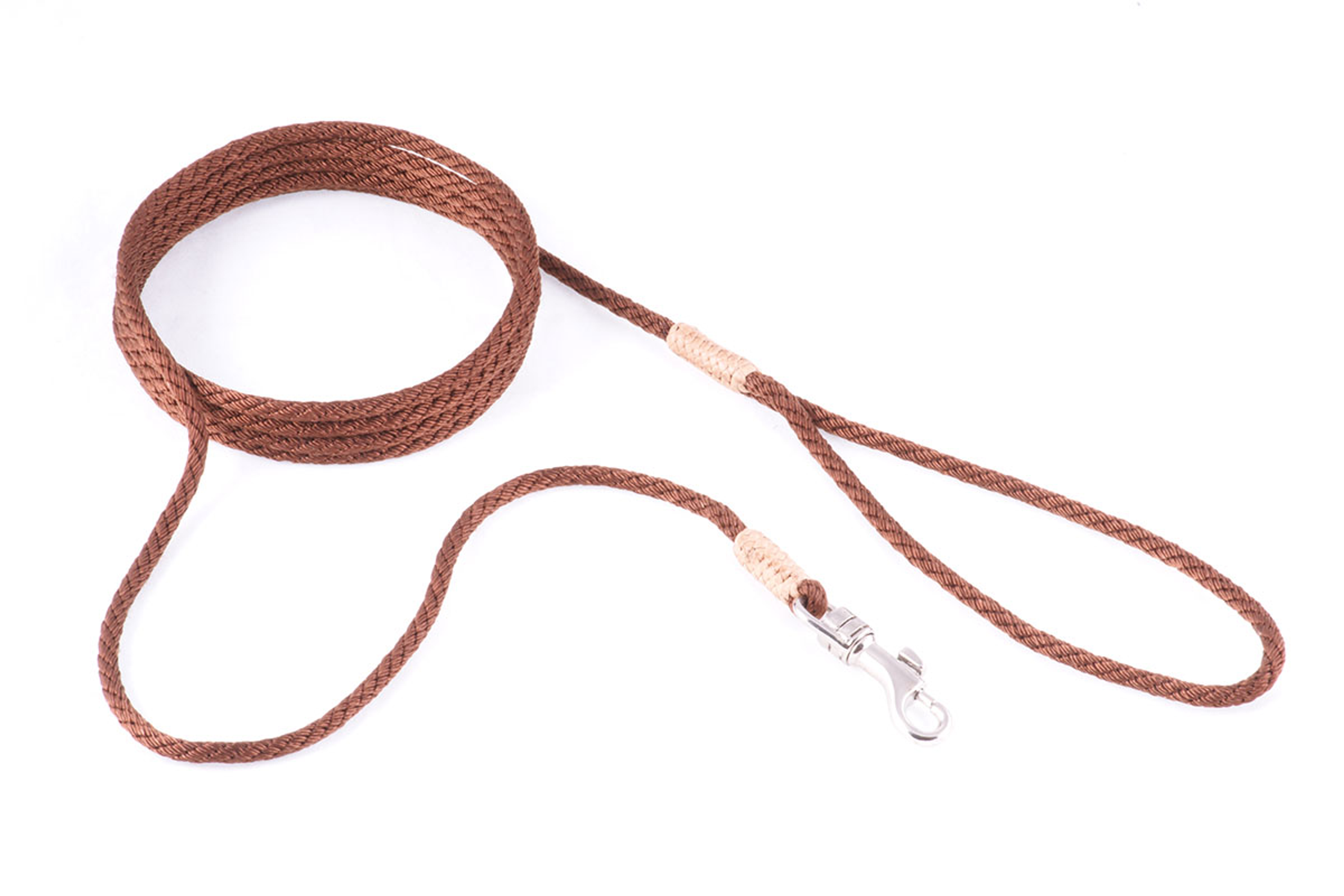 Nylon Snap Leads (6 ft  x 1/8in or 4mm) Image 1