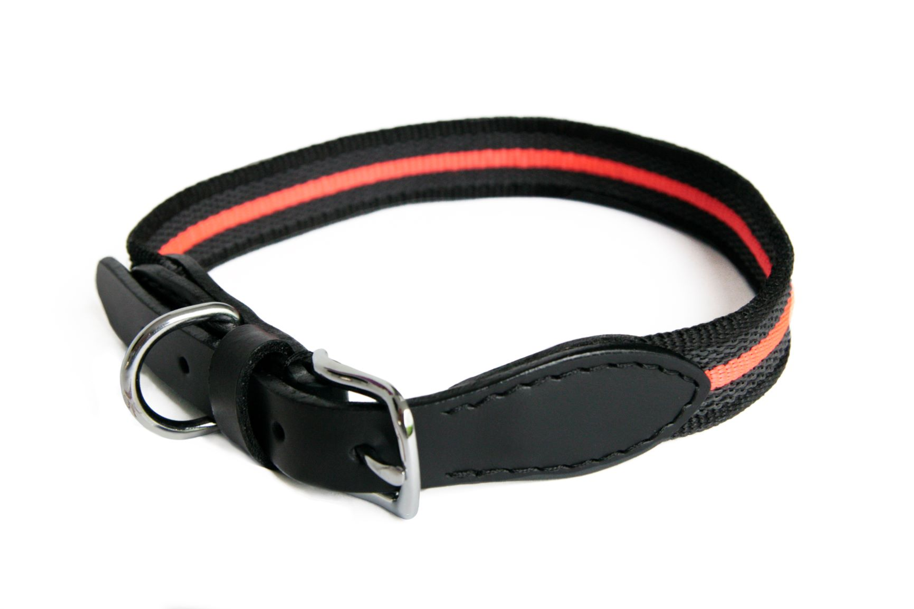 Alvalley Reflective Anti-Slip Dog Collar with Buckle (18in x 3/4 in) Image 1
