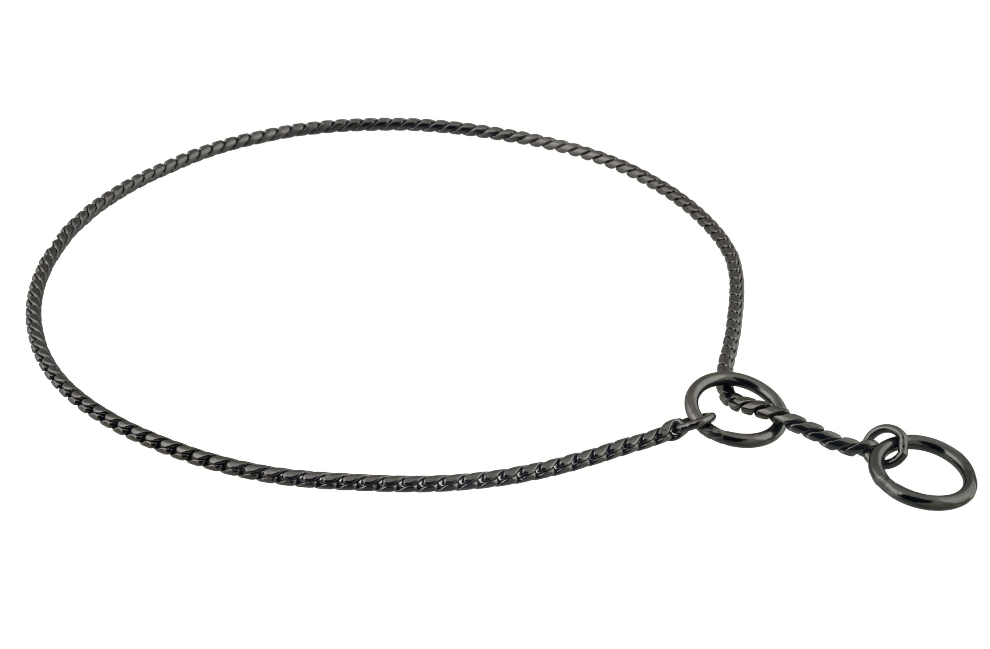 Slip Snake Show Chain Collar (16 in x 2.4mm) Image 1