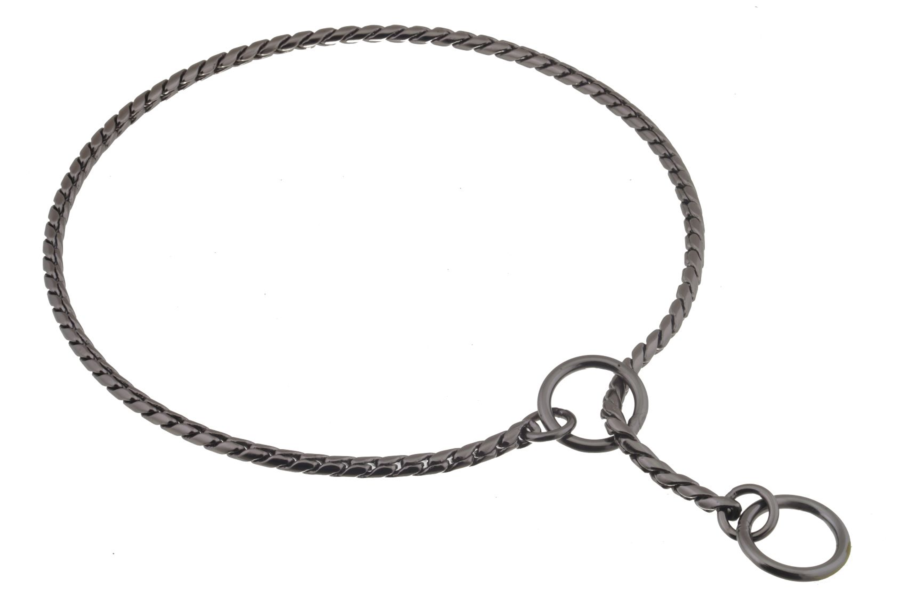 Slip Snake Show Chain Collar (20 in x 5.5mm) Image 1