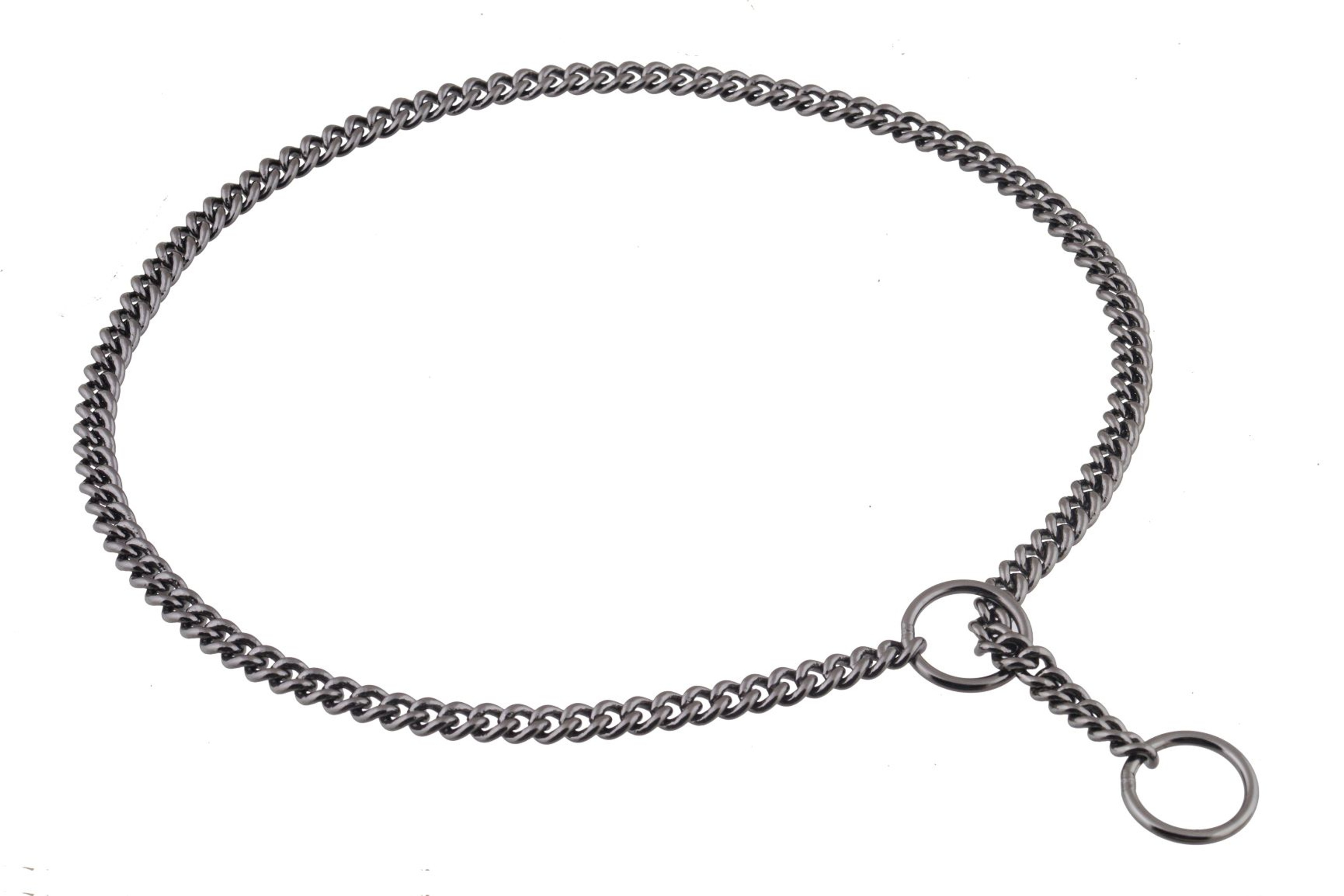 Slip Curve Show Chain Collar (14 in x 1.6 mm) Image 1