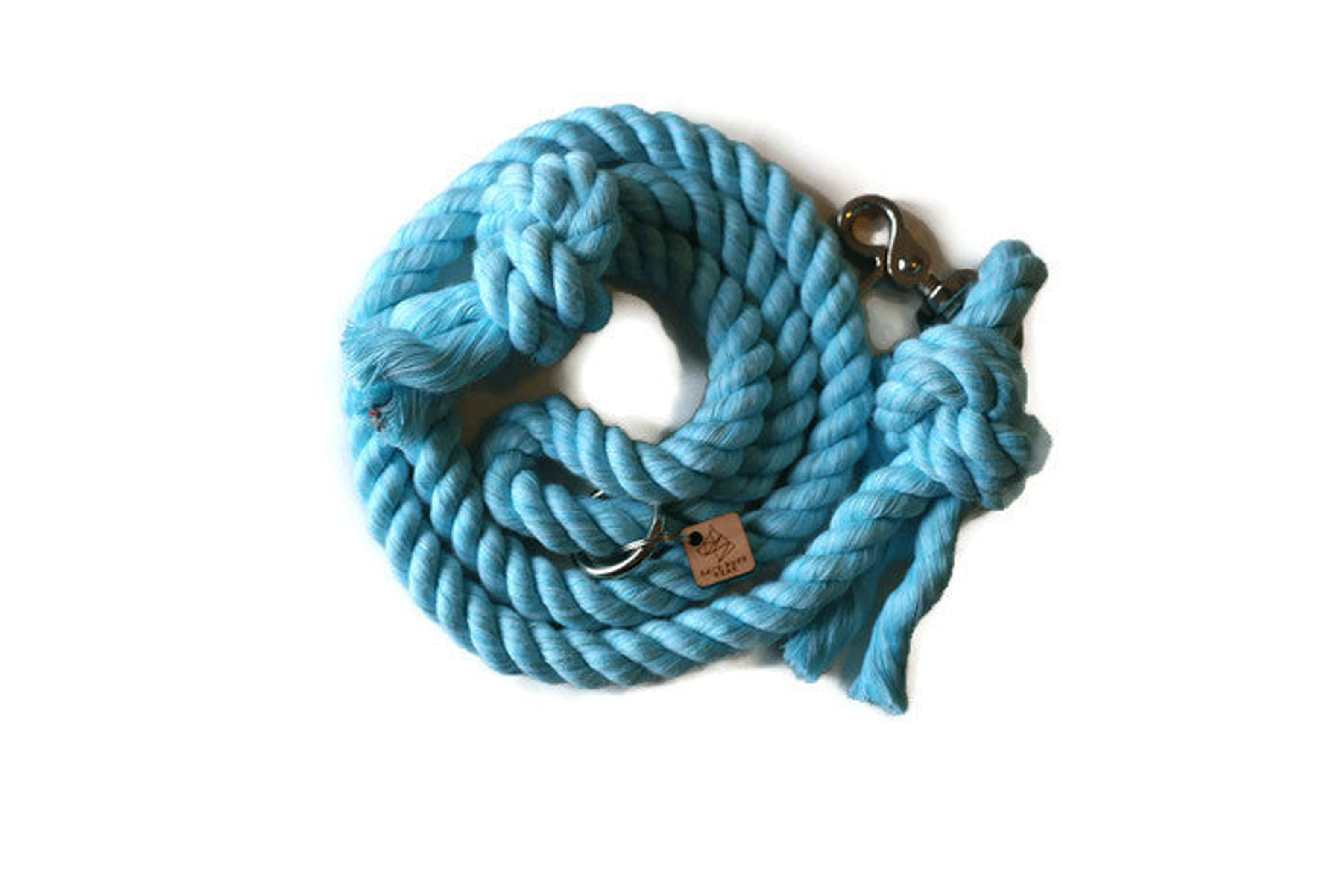 Knotted Rope Dog Leash Image 1