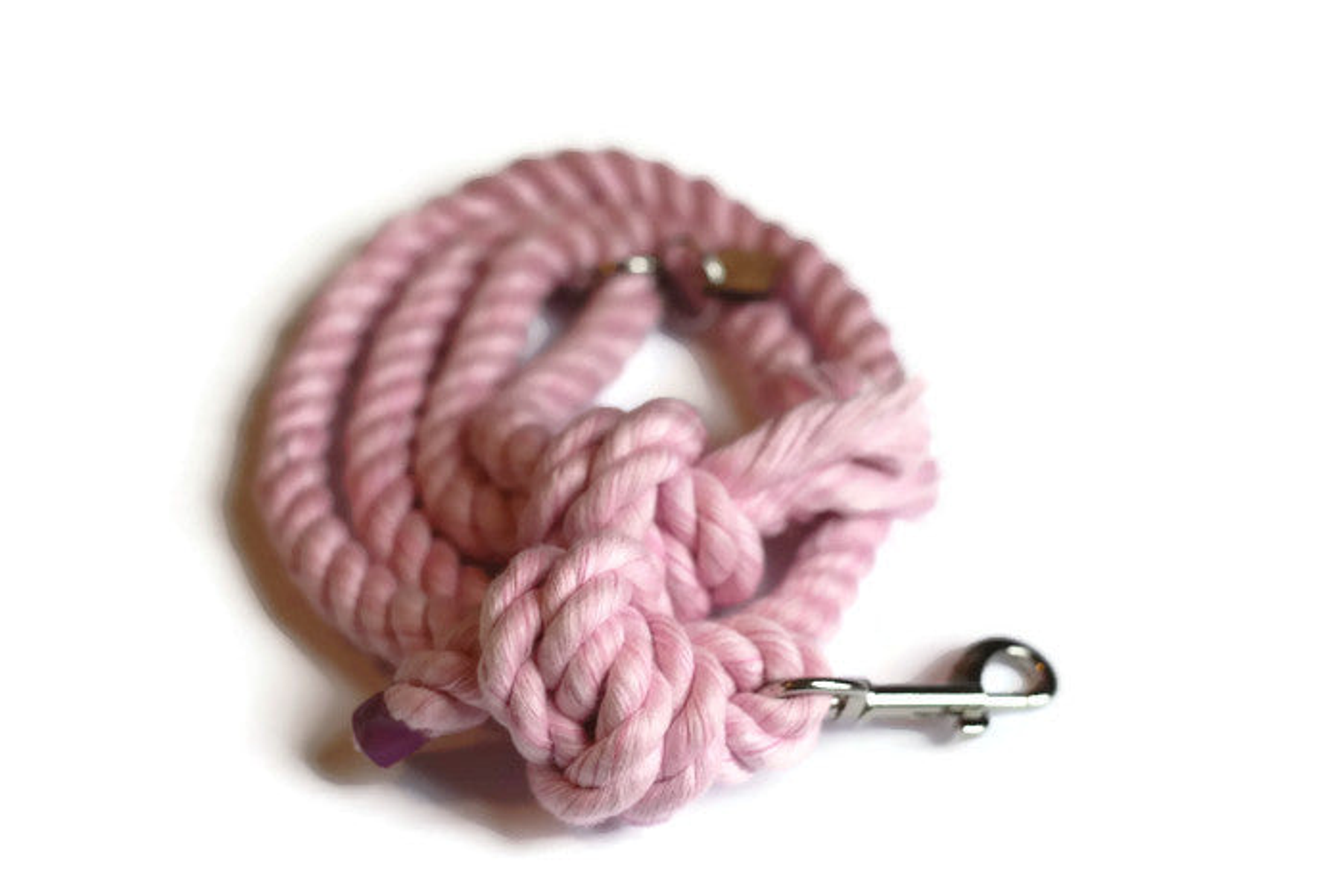 Knotted Rope Dog Leash Image 1