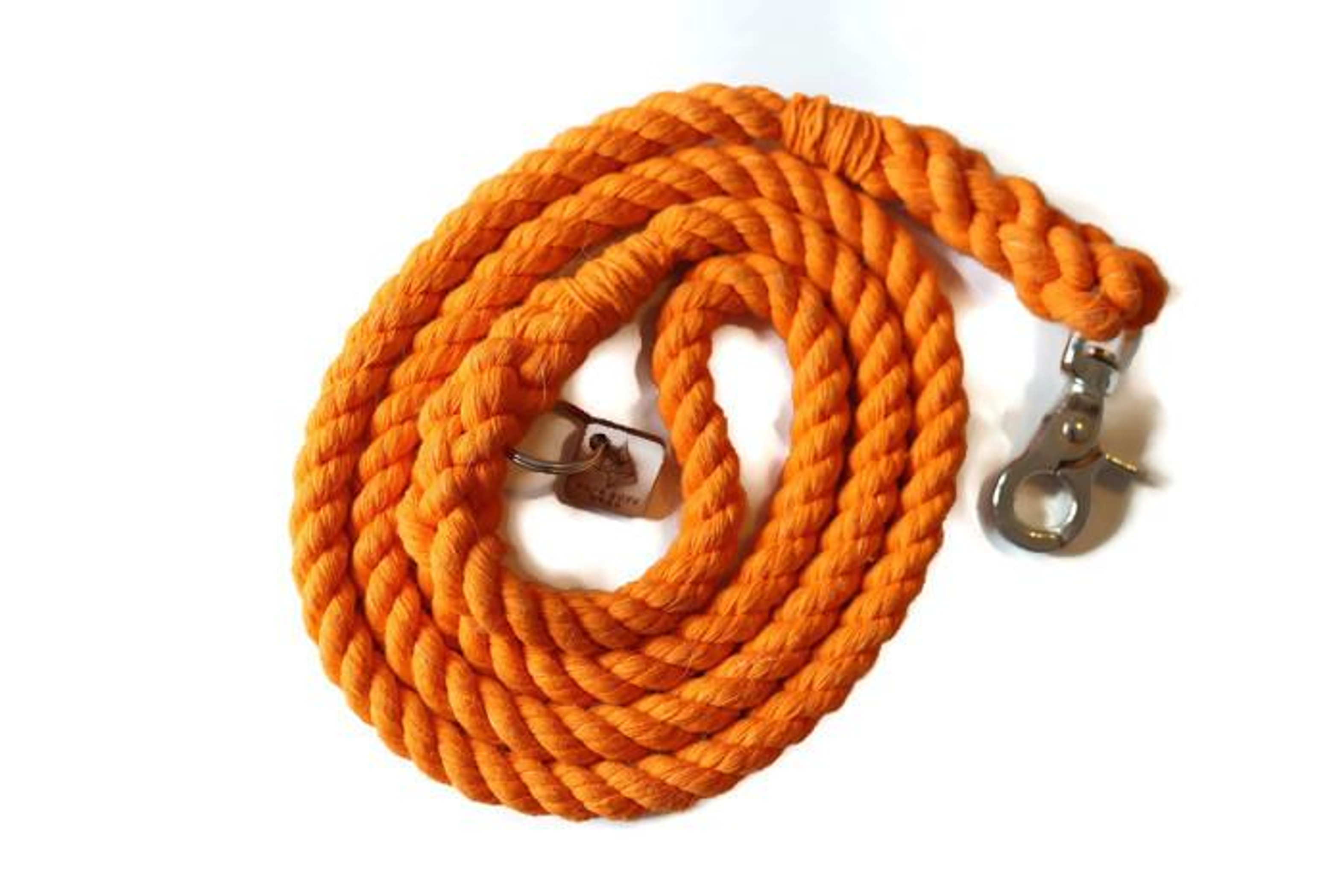 Single Color Rope Dog Leash Image 1
