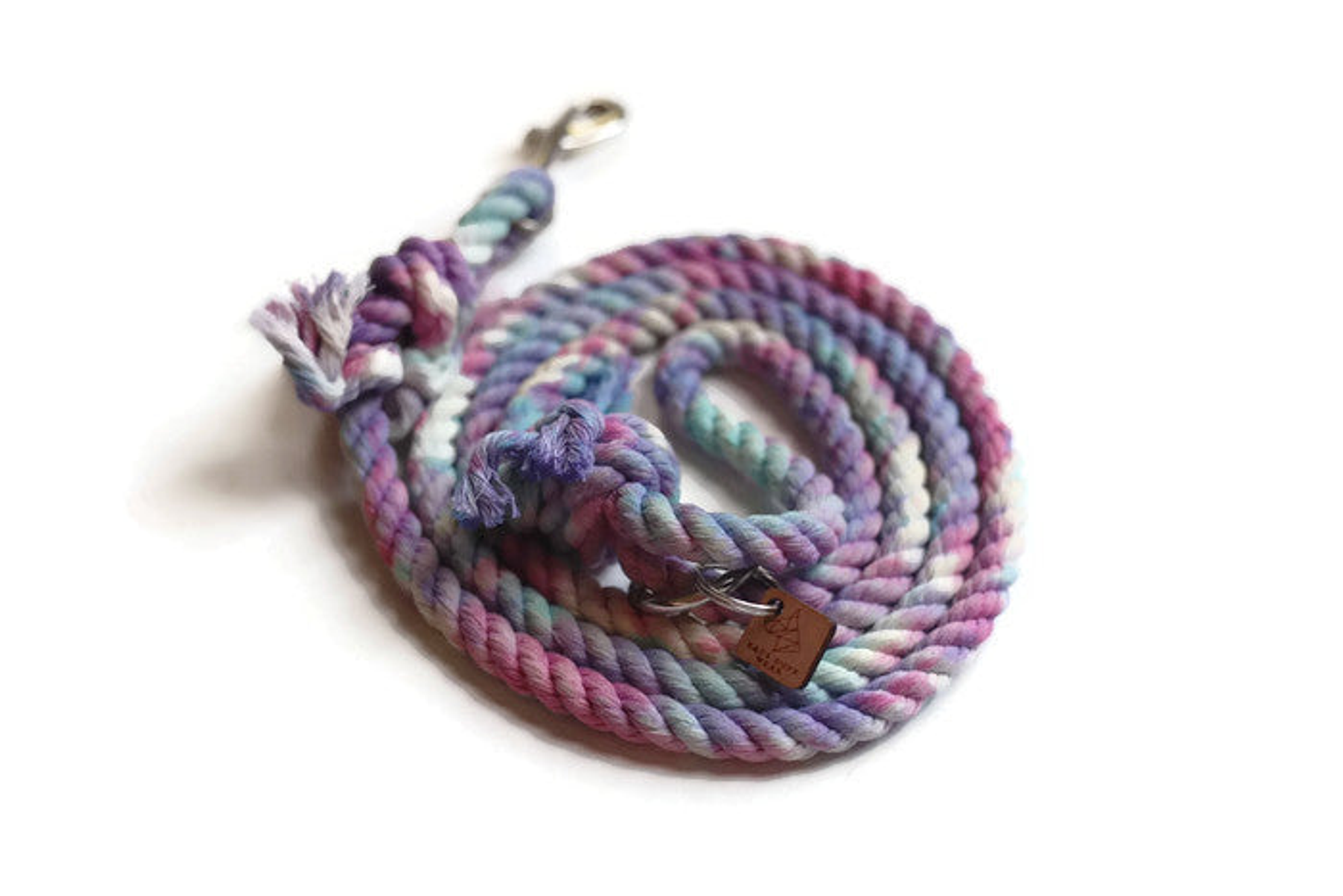 Knotted Rope Dog Leash Image 1