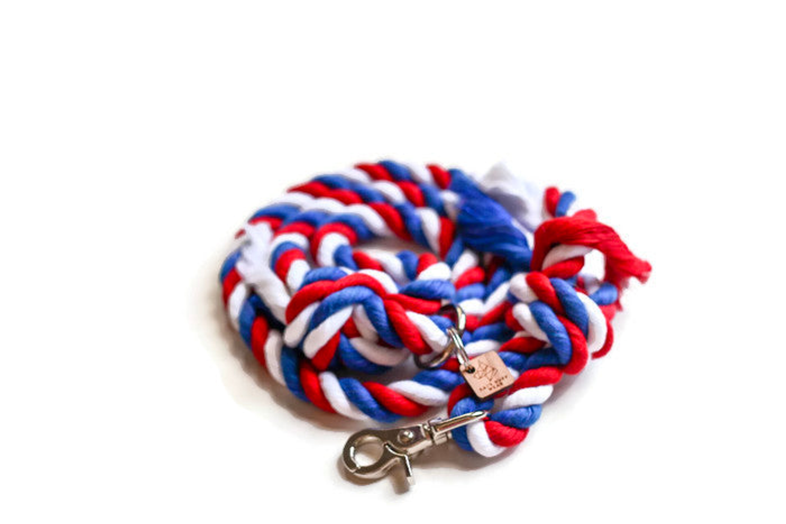 Knotted Rope Dog Leash Image 1