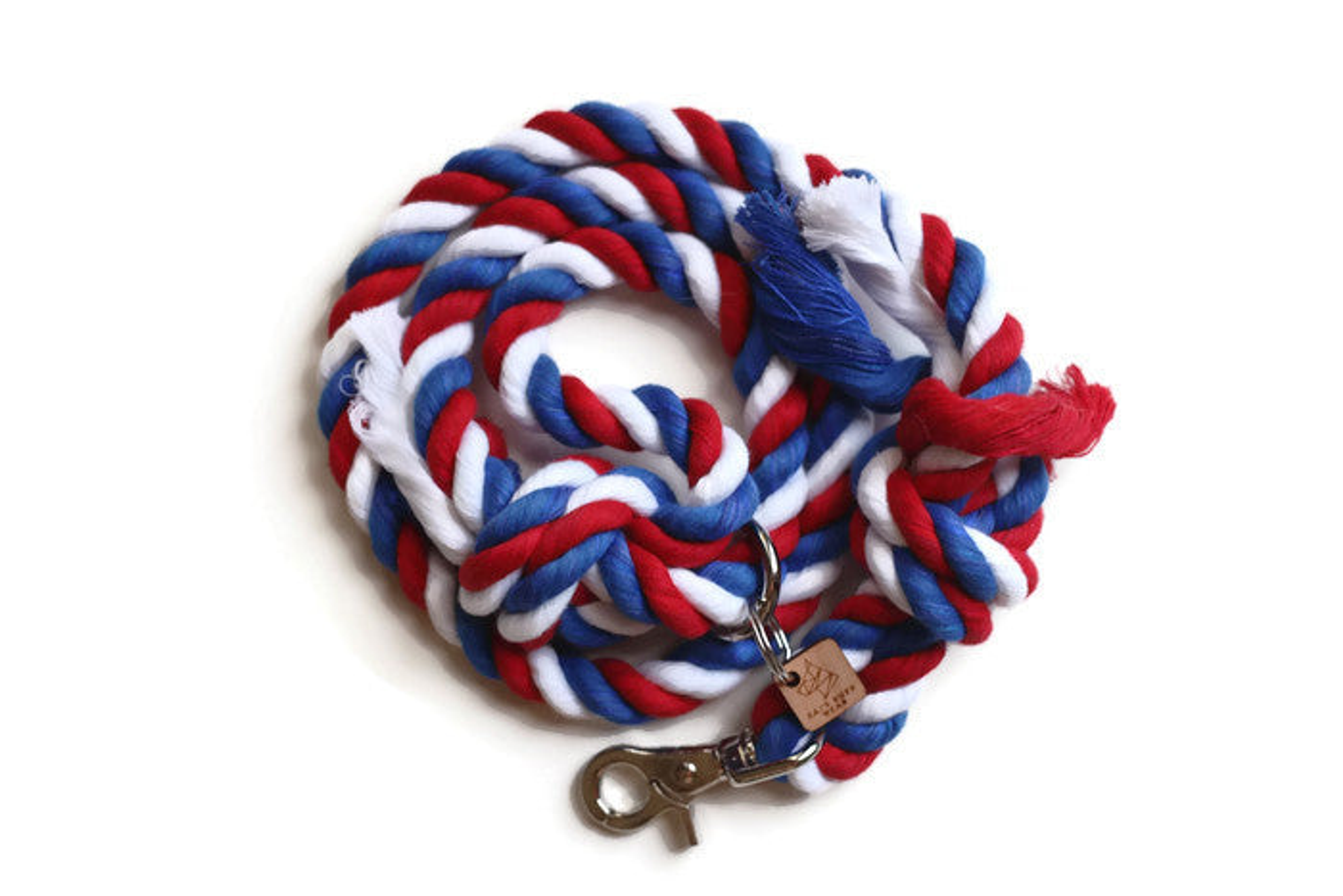 Knotted Rope Dog Leash Image 1