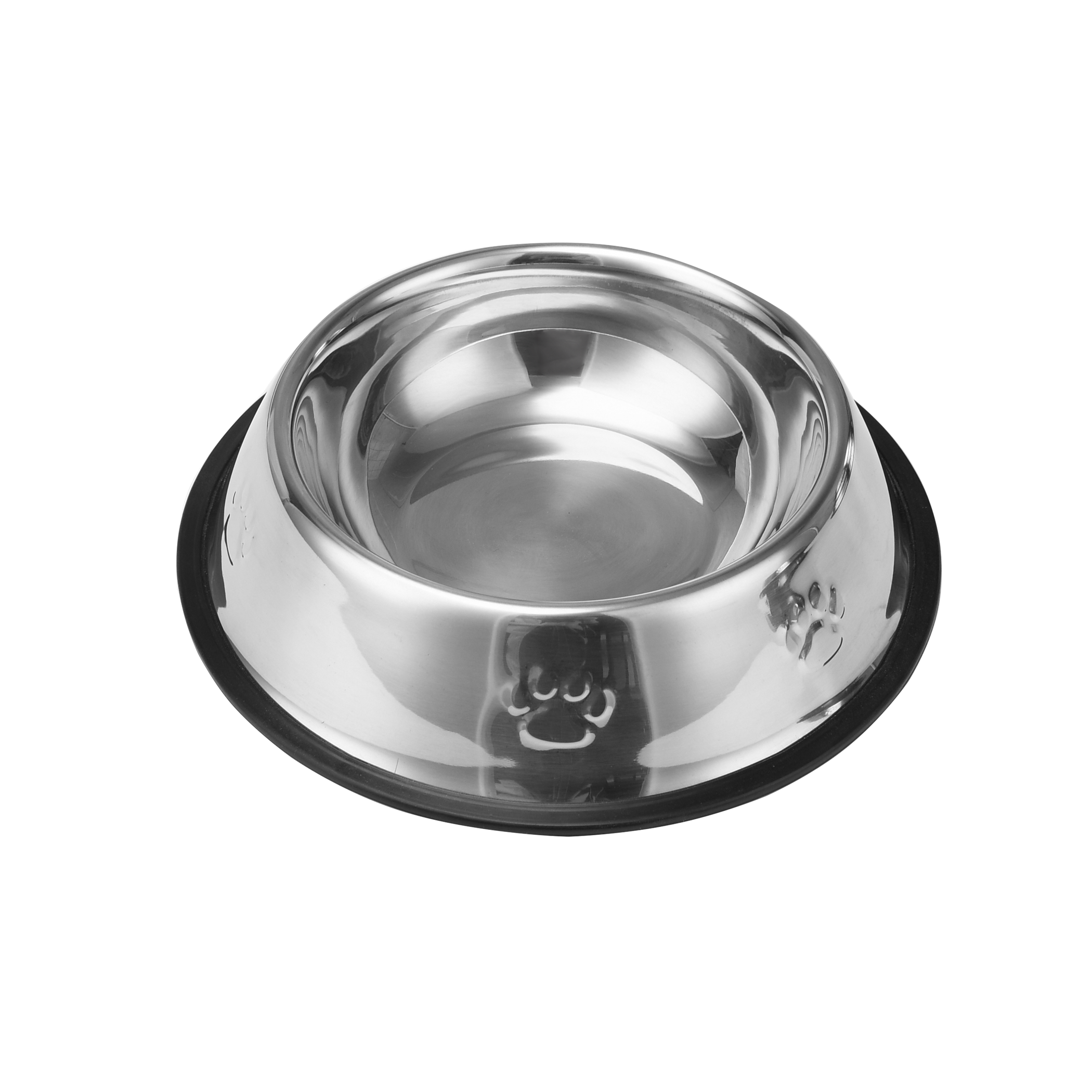 Anti-Skid Stainless Steel Pet Bowl Image 1