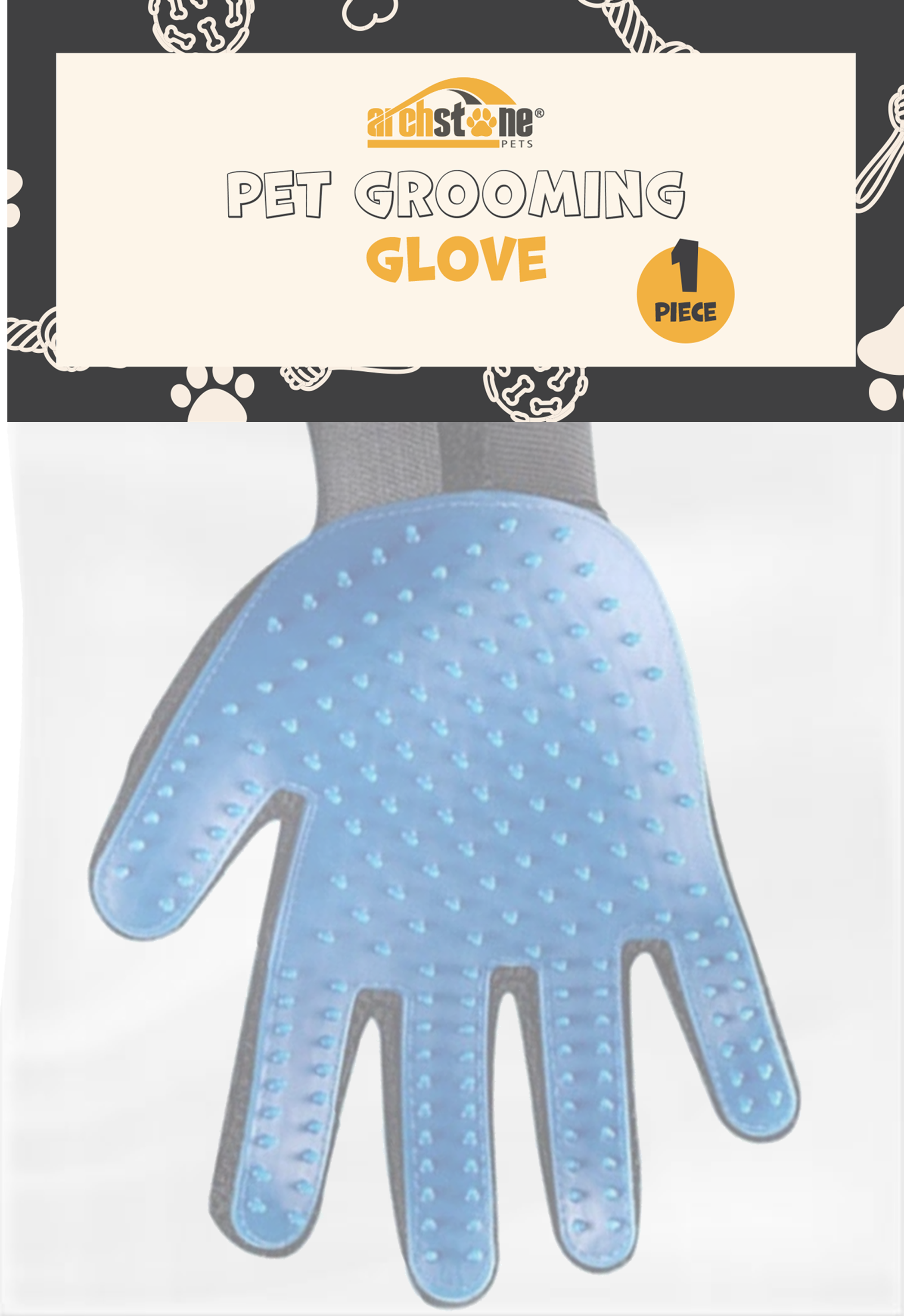 Pet Grooming Glove Image 1