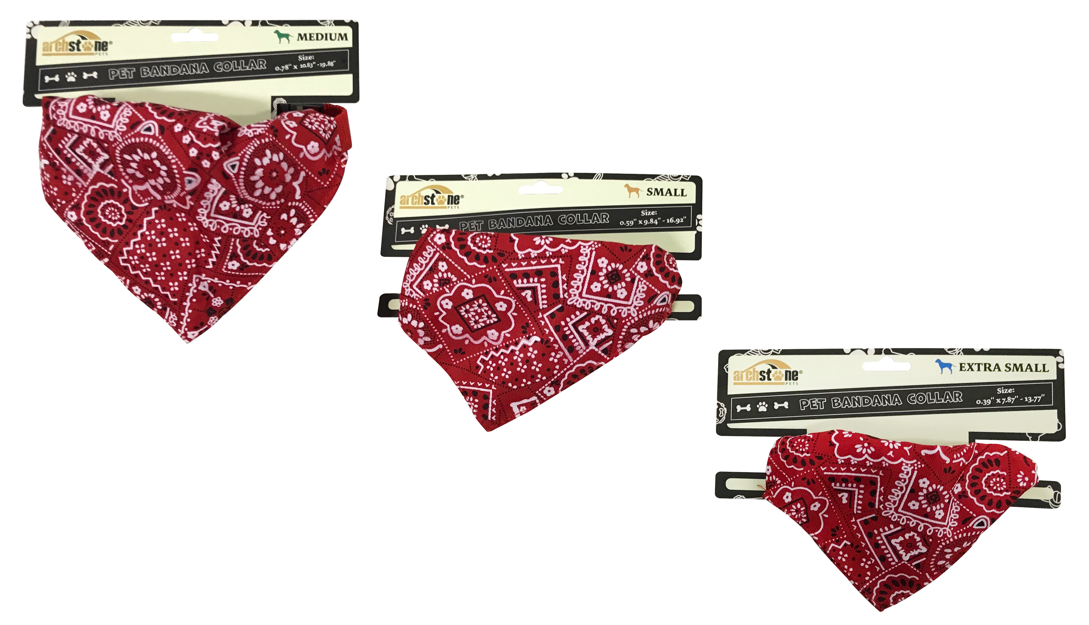 Western Themed Pet Bandana Collars Image 1