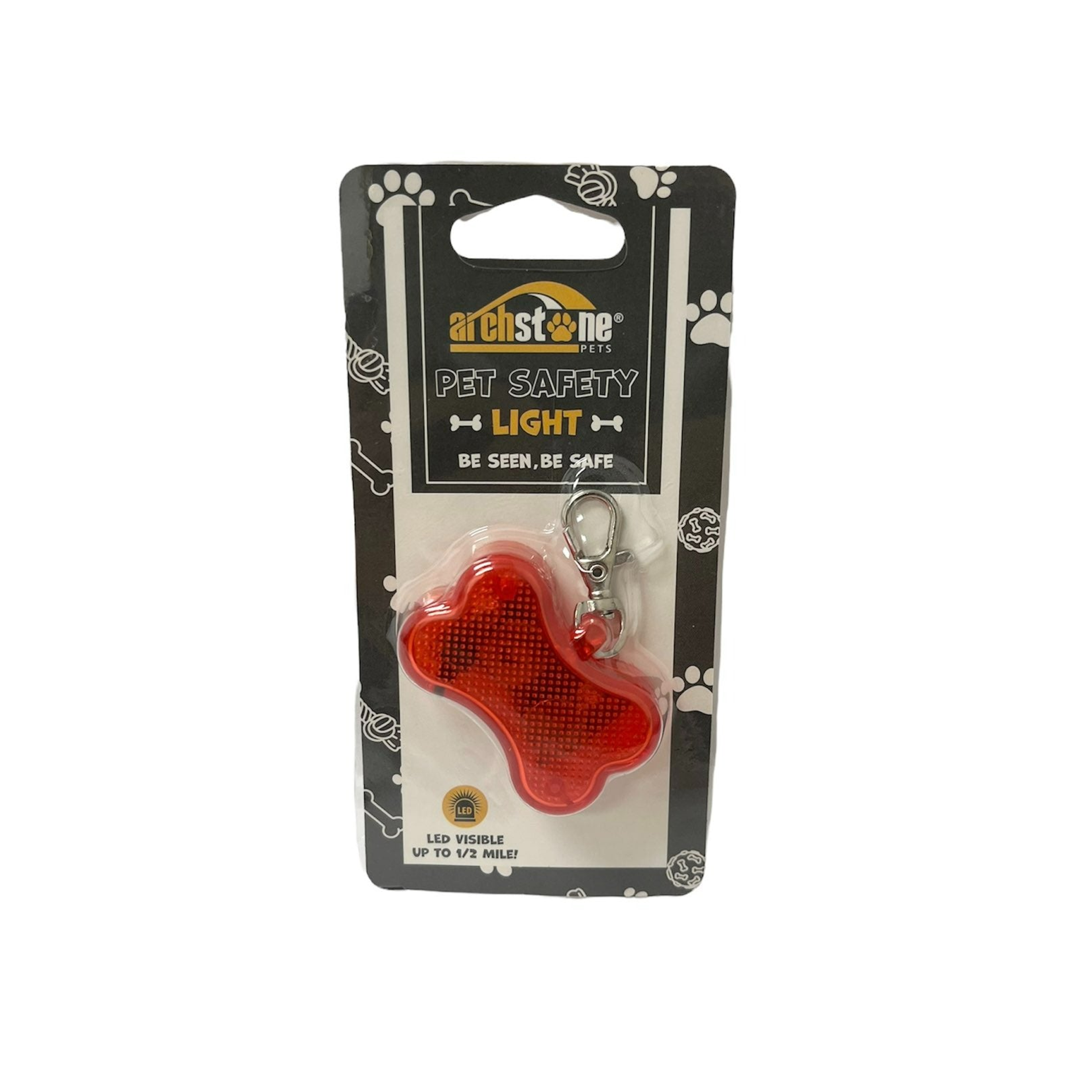 Pet Safety Light (Flashing Collar Accessory & Night Walking Attachment) Image 1