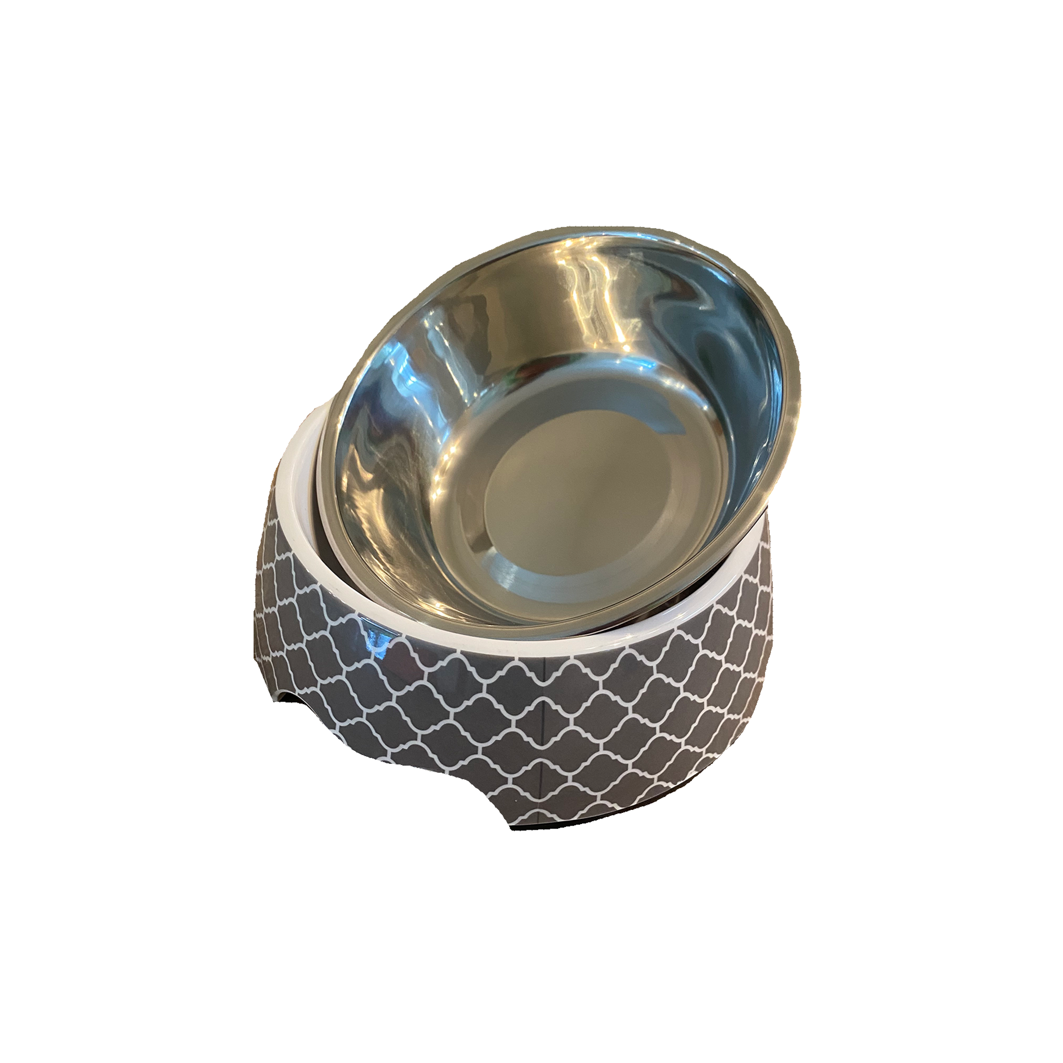 Cutie Ties Dog Bowl Image 1