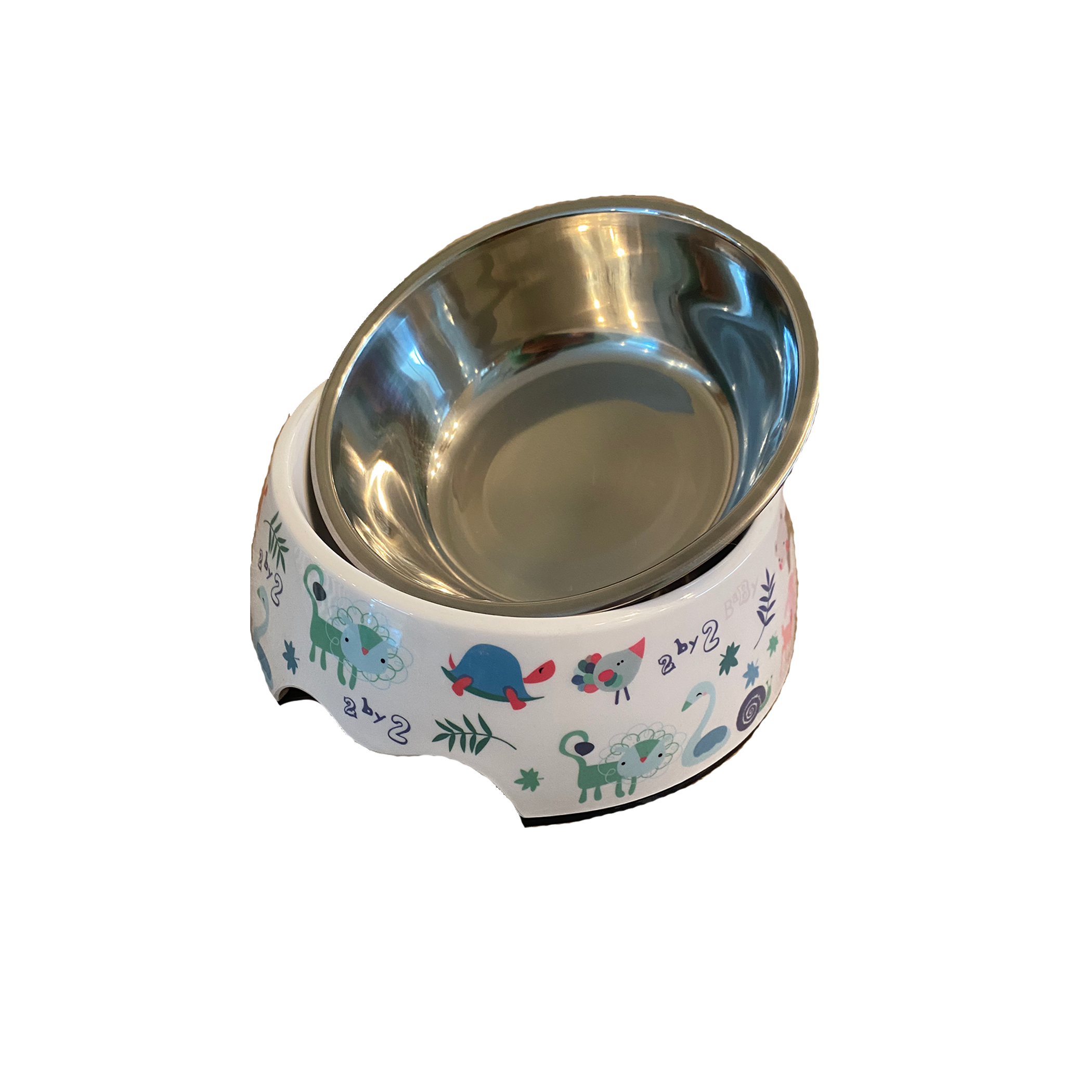 Cutie Ties Dog Bowl Image 1