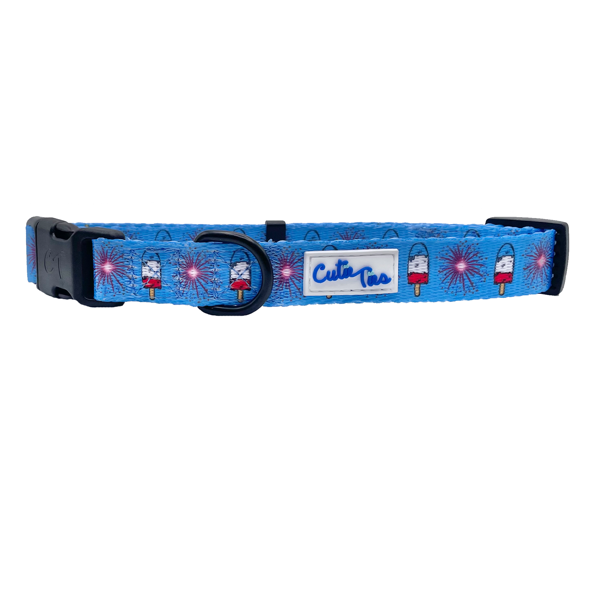 Cutie Ties Fun Design Dog Collar Image 1