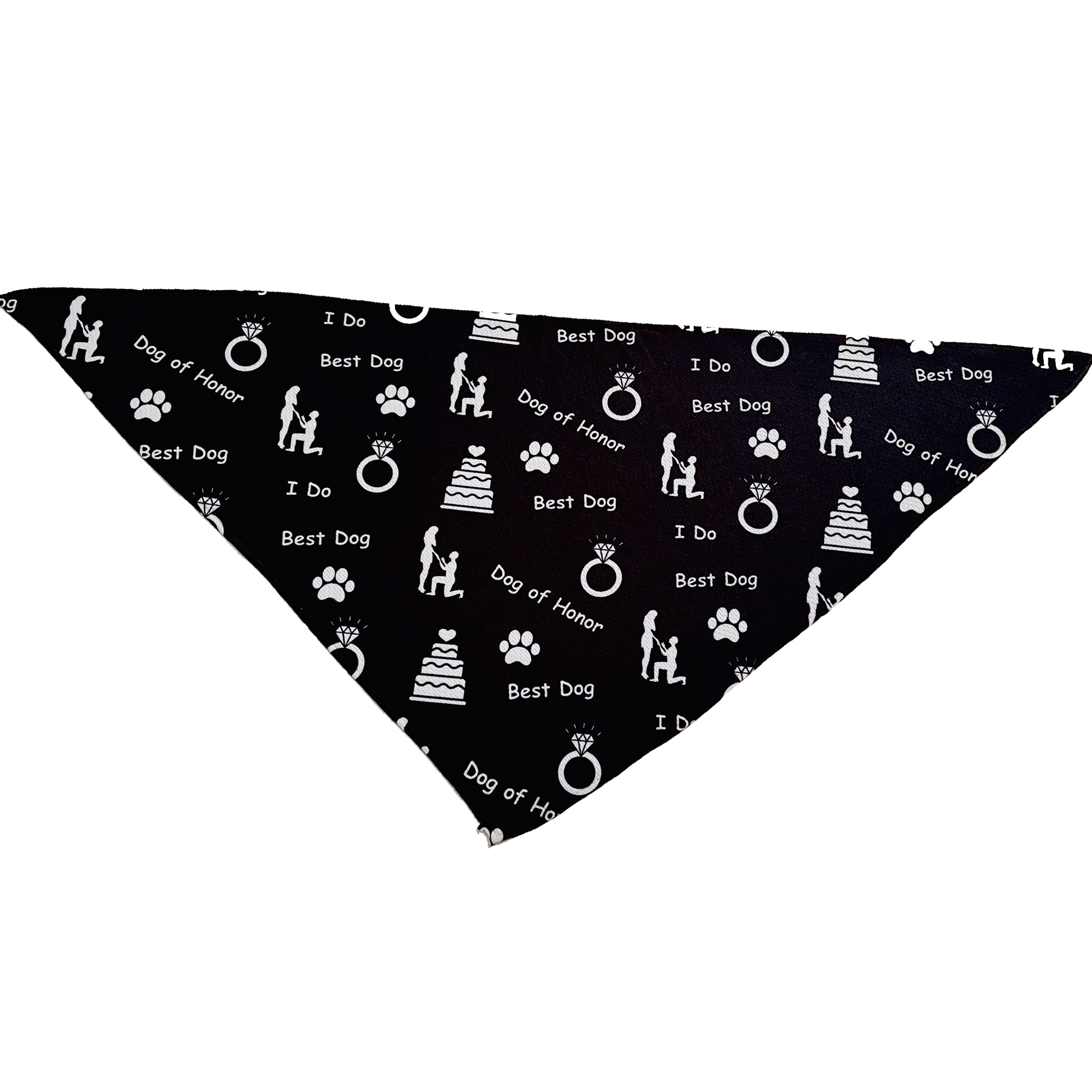 Cutie Ties Tie On Dog Bandana Image 1