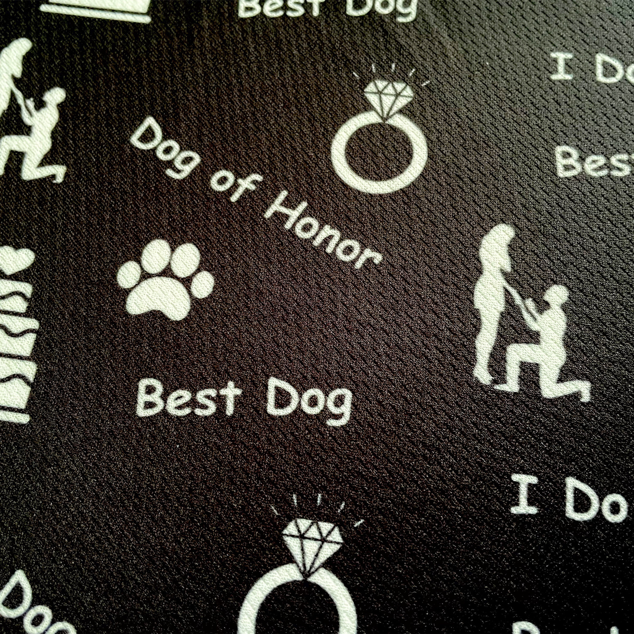 Cutie Ties Tie On Dog Bandana Image 1