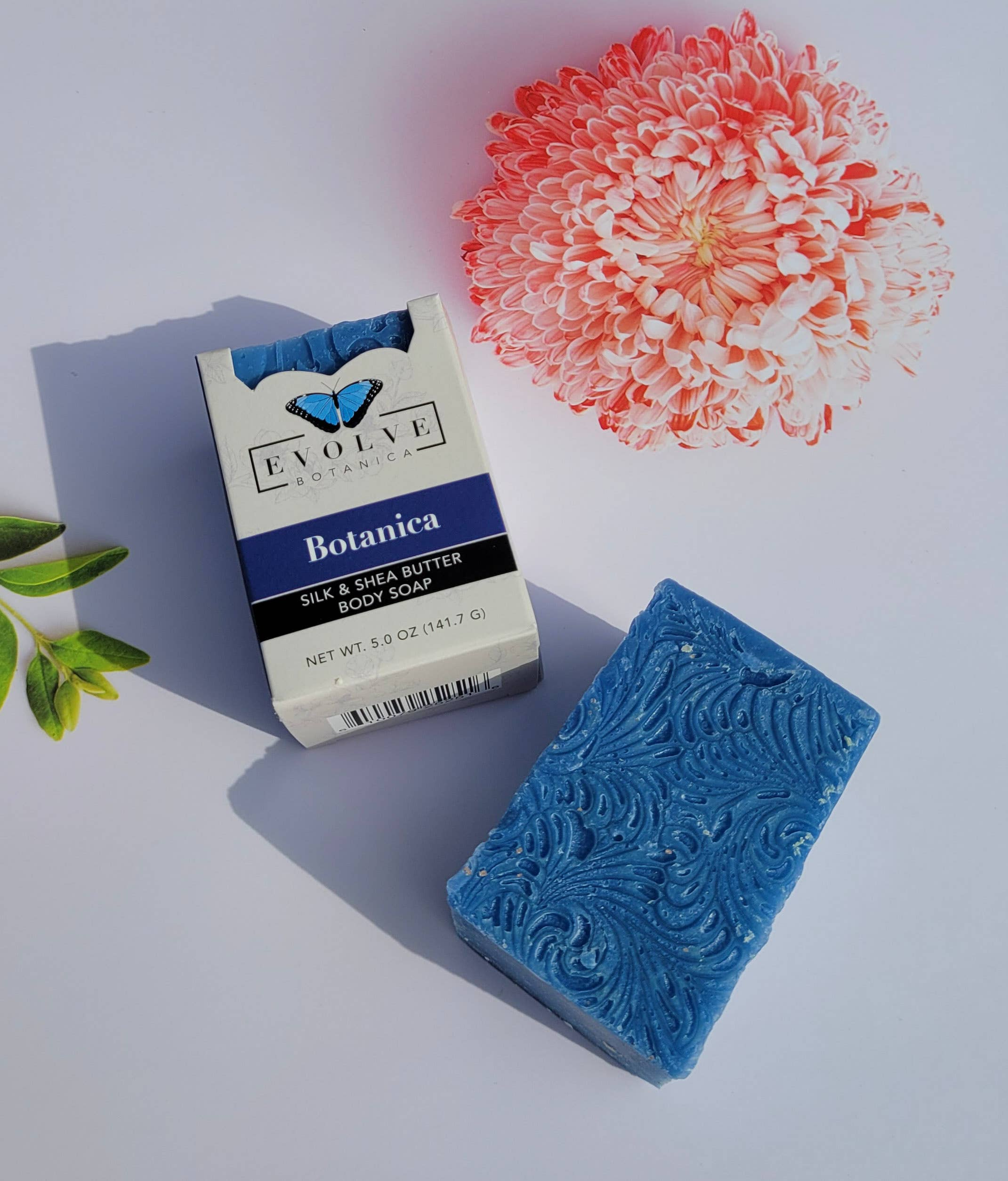 Soap Moisturizing Apple and Exotic Flower Fragrance 2.25 Length 3.00 Width 1.75 Height Cruelty Free Tussah Silk and Shea