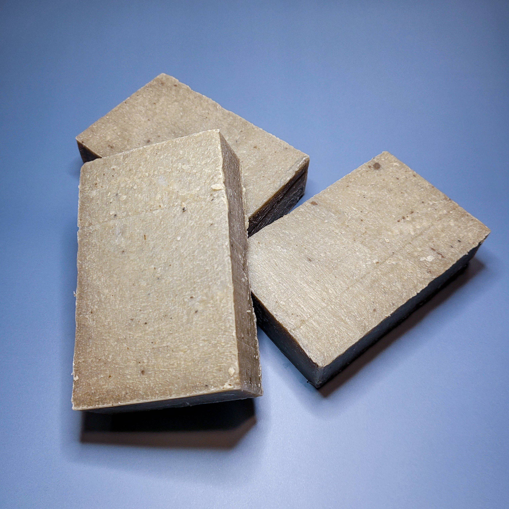 Soap Facial Cleanser Dead Sea Mud Normal to Oily Skin Lavender and Spearmint Scent Natural Handmade Cruelty Free