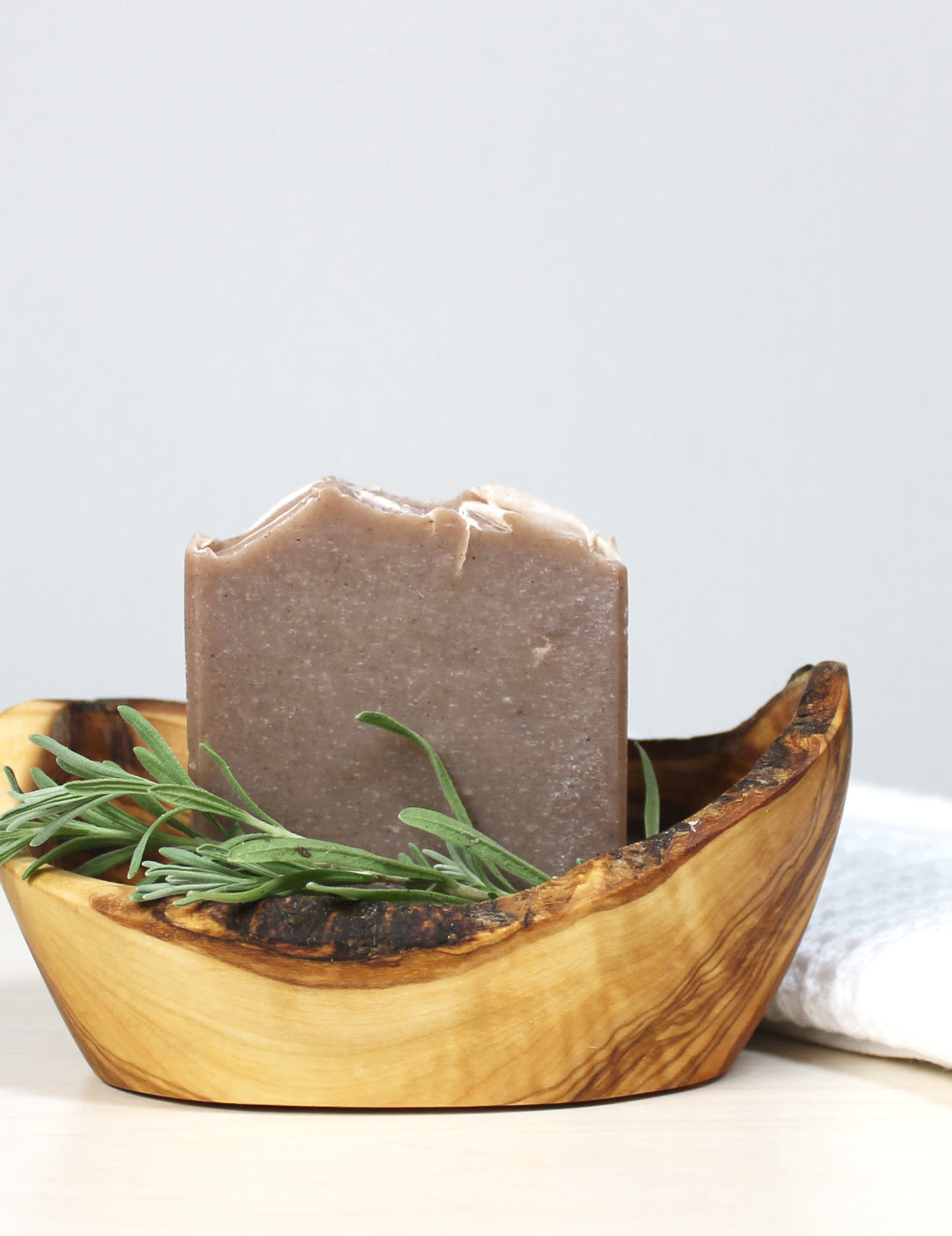 Soap Bar Lemon and Lavender Handcrafted Vegan Small Batch Antibacterial Properties Non Pore Clogging Saponified Organic Oils