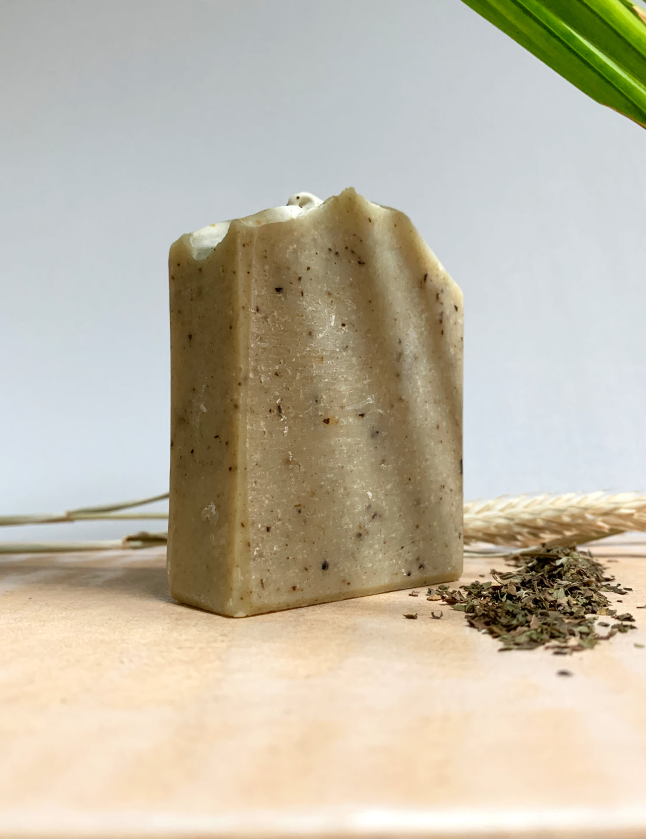 Soap Eucalyptus and Mint Bar Soap Handcrafted Vegan Small Batch Antibacterial Antiseptic Anti-Inflammatory