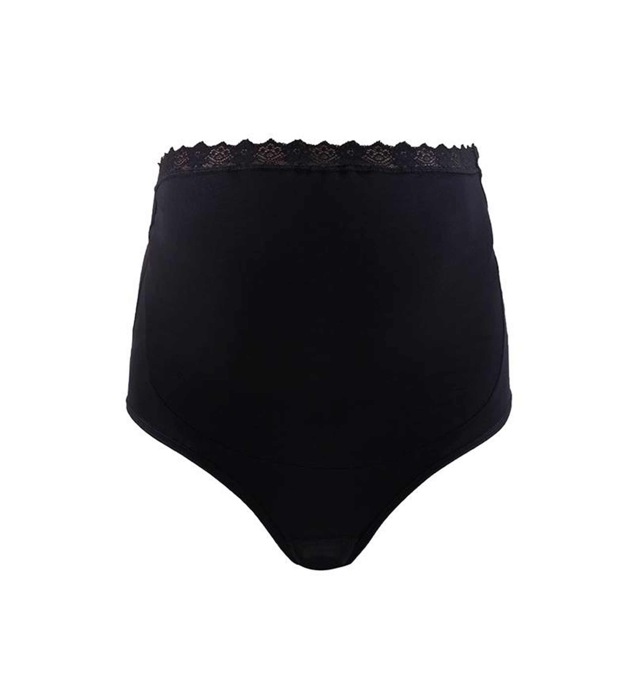 Braga de maternidad cómoda y elegante diseño chic 95% algodón 5% elastano talla regular color blanco