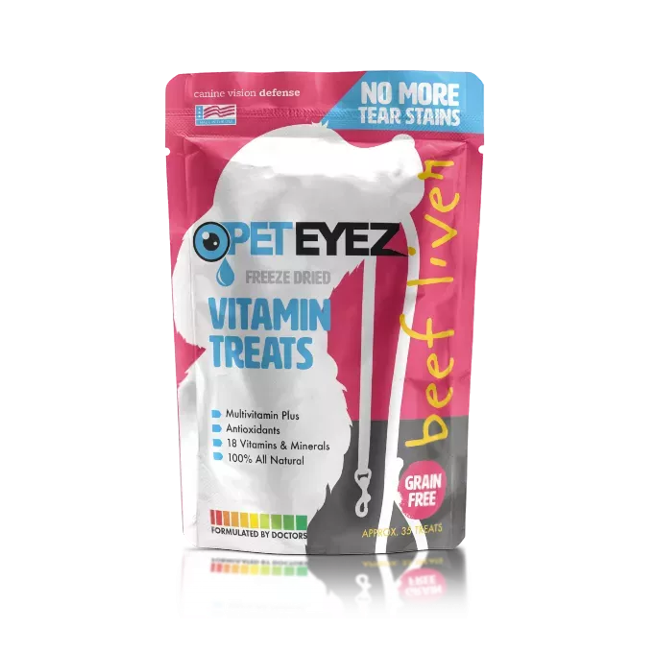 Pet Eyez Vitamin Treats - Beef Liver Image 1