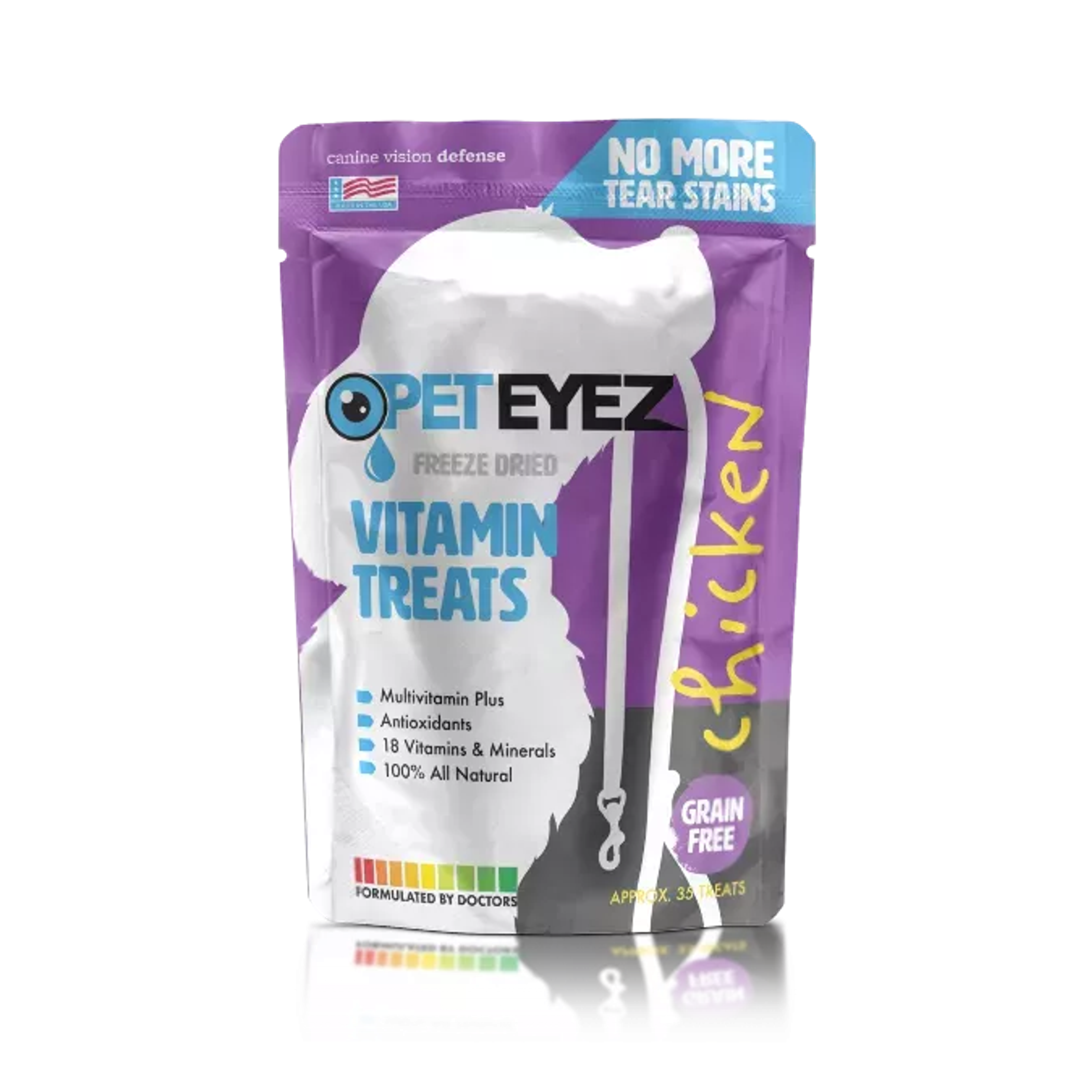 Pet Eyez Vitamin Treats - Chicken Image 1