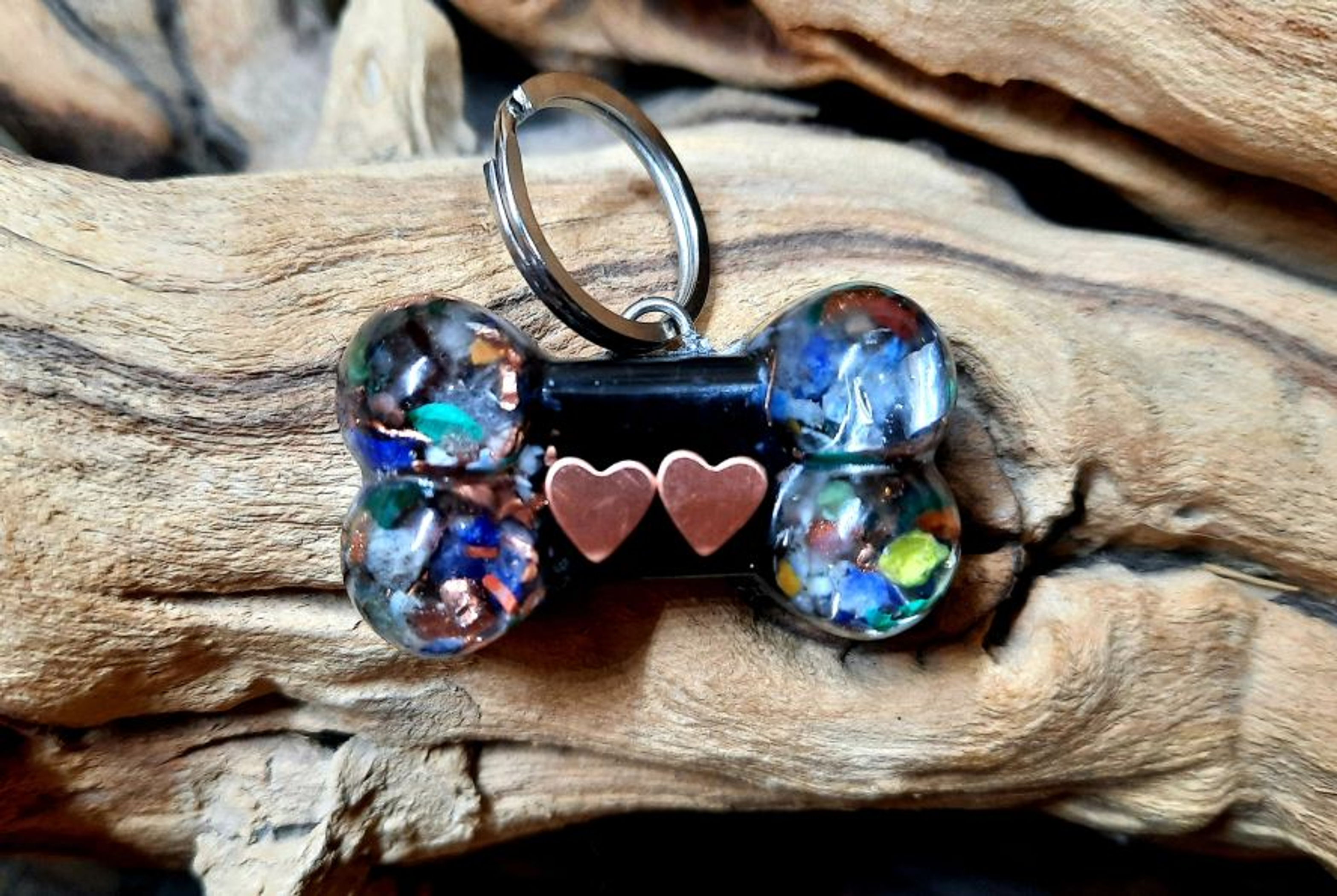 EMF 5G protection Pet Charm DogBone Image 1