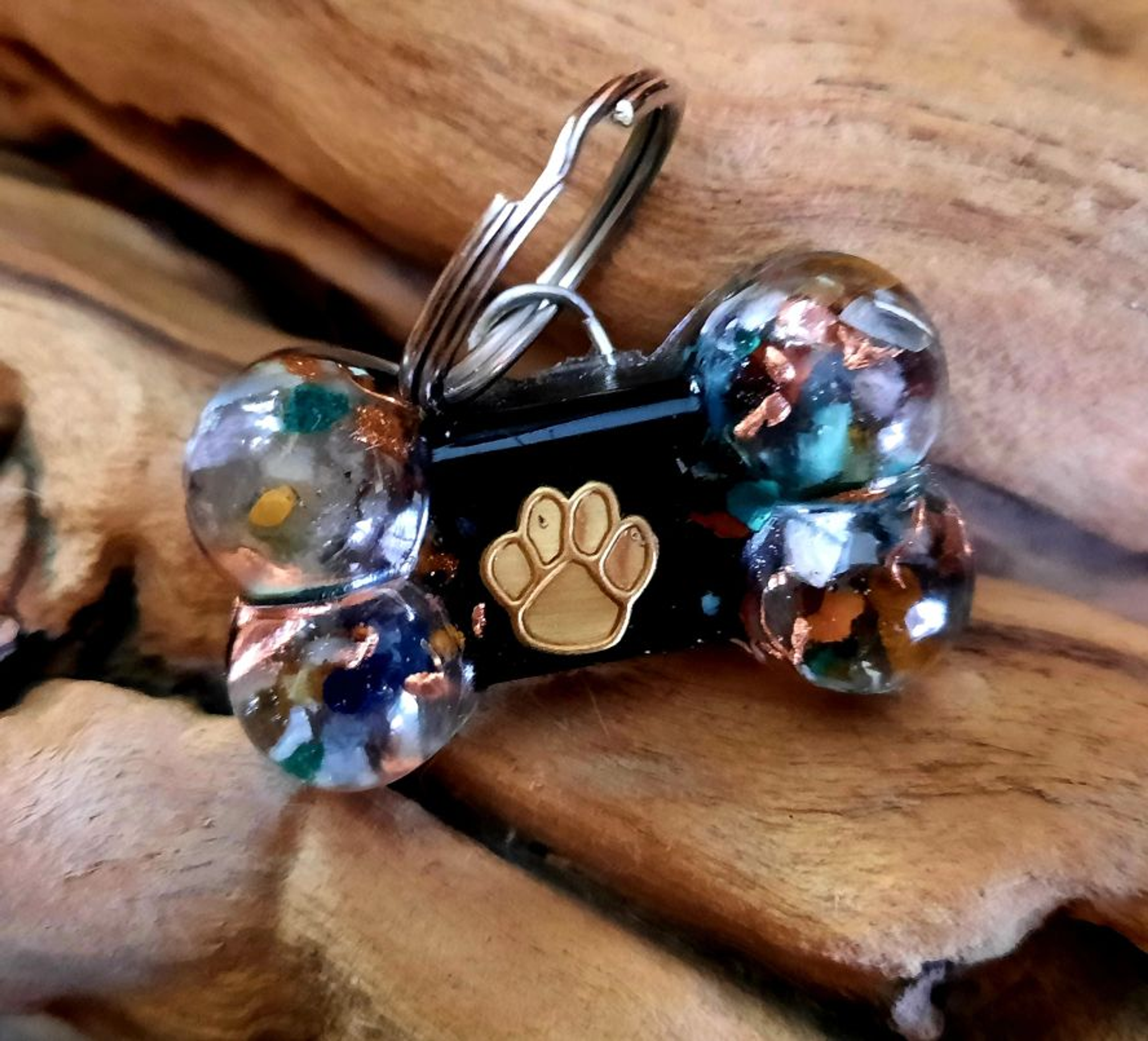 EMF 5G protection Pet Charm DogBone Image 1