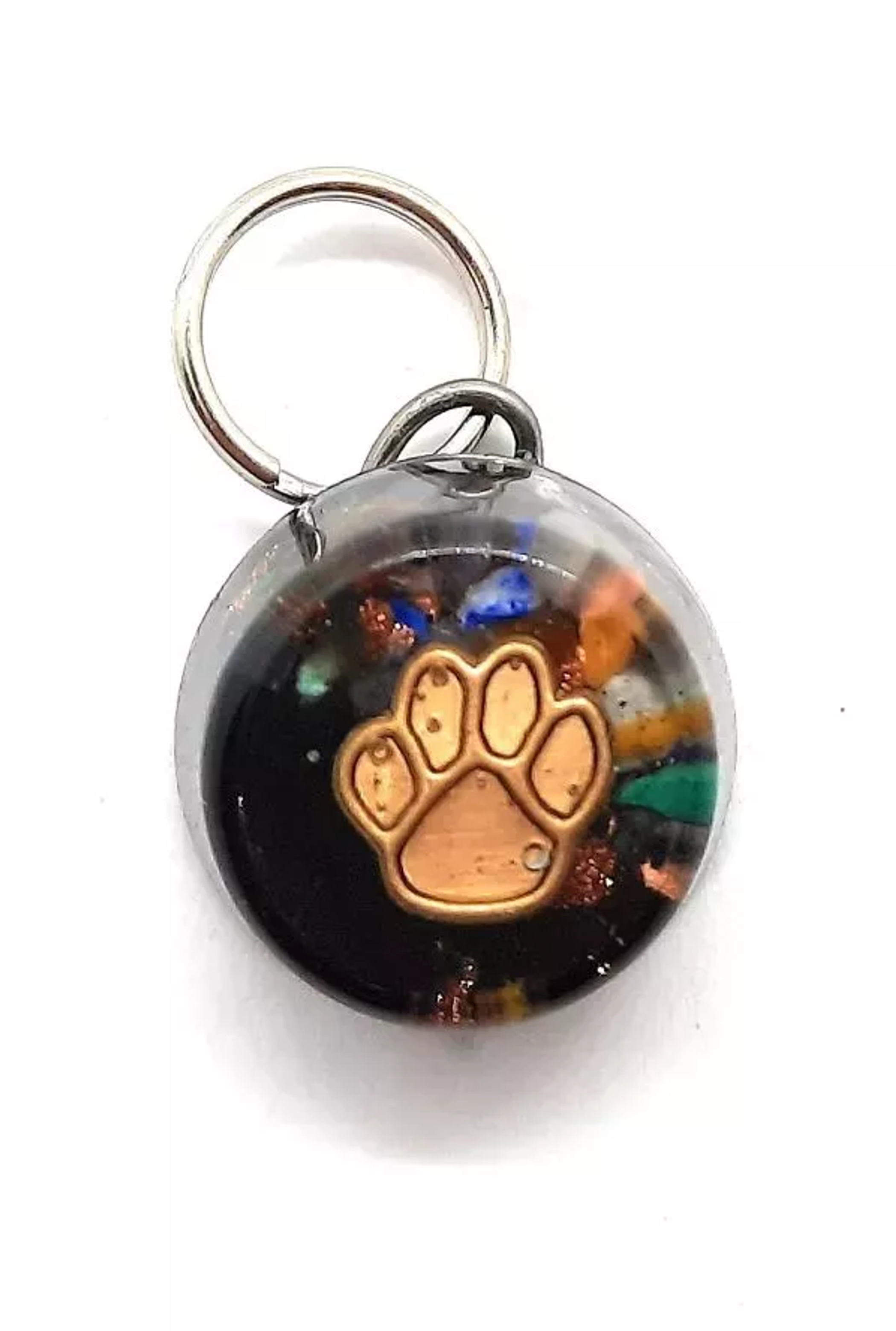 EMF 5G protection Pet Charm Cat/Sml Dog with Split Ring Image 1