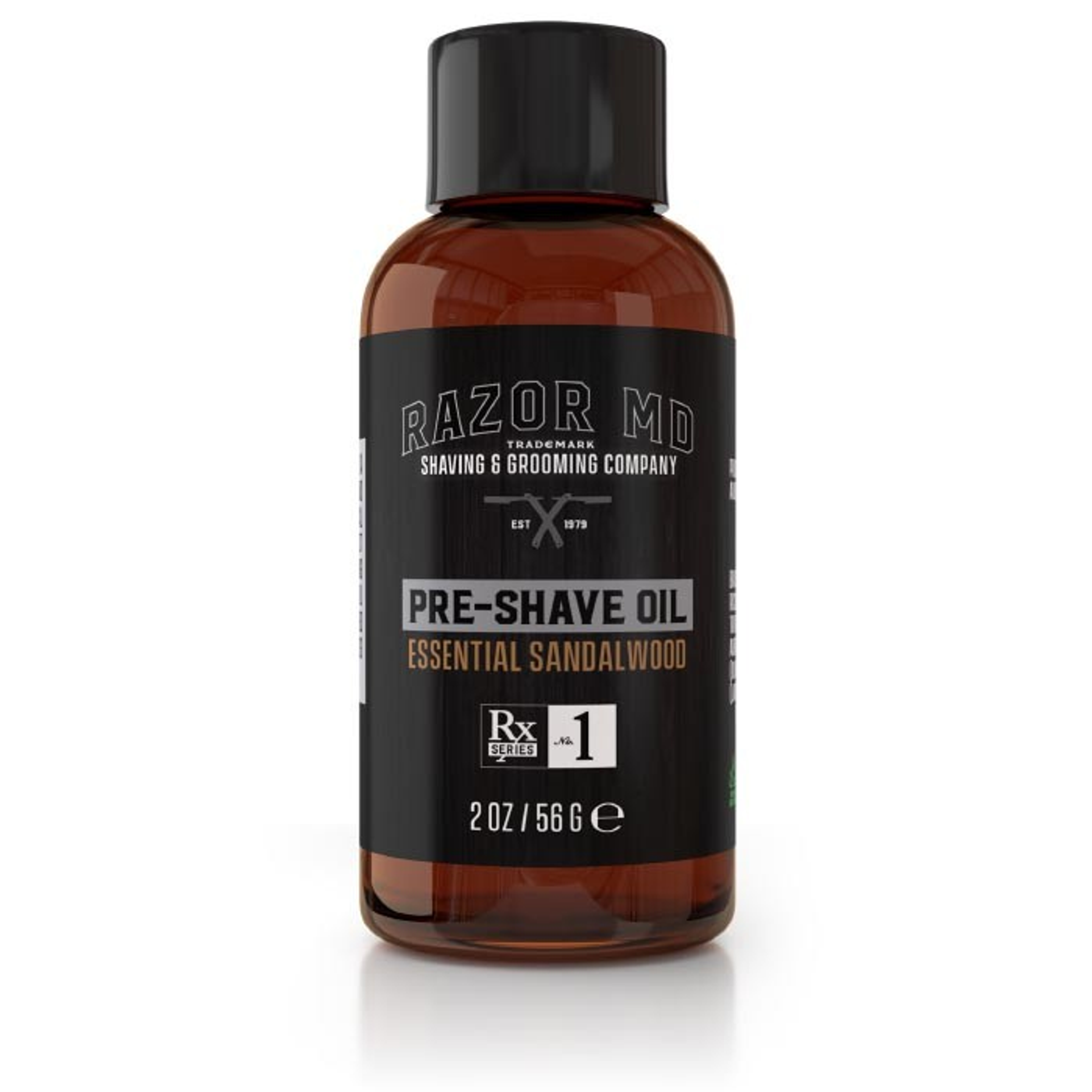 Pre-shave Oil Skin Preparation 2oz Softens Dead Skin Hydrates Skin Cushions Razor Glide