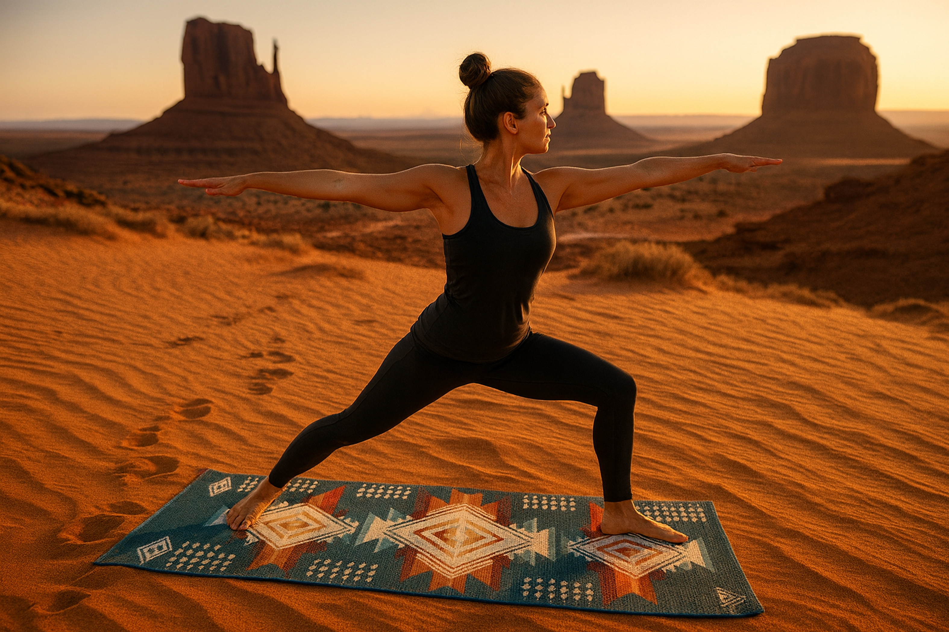 Buffalo Hills Moss Yoga Mat