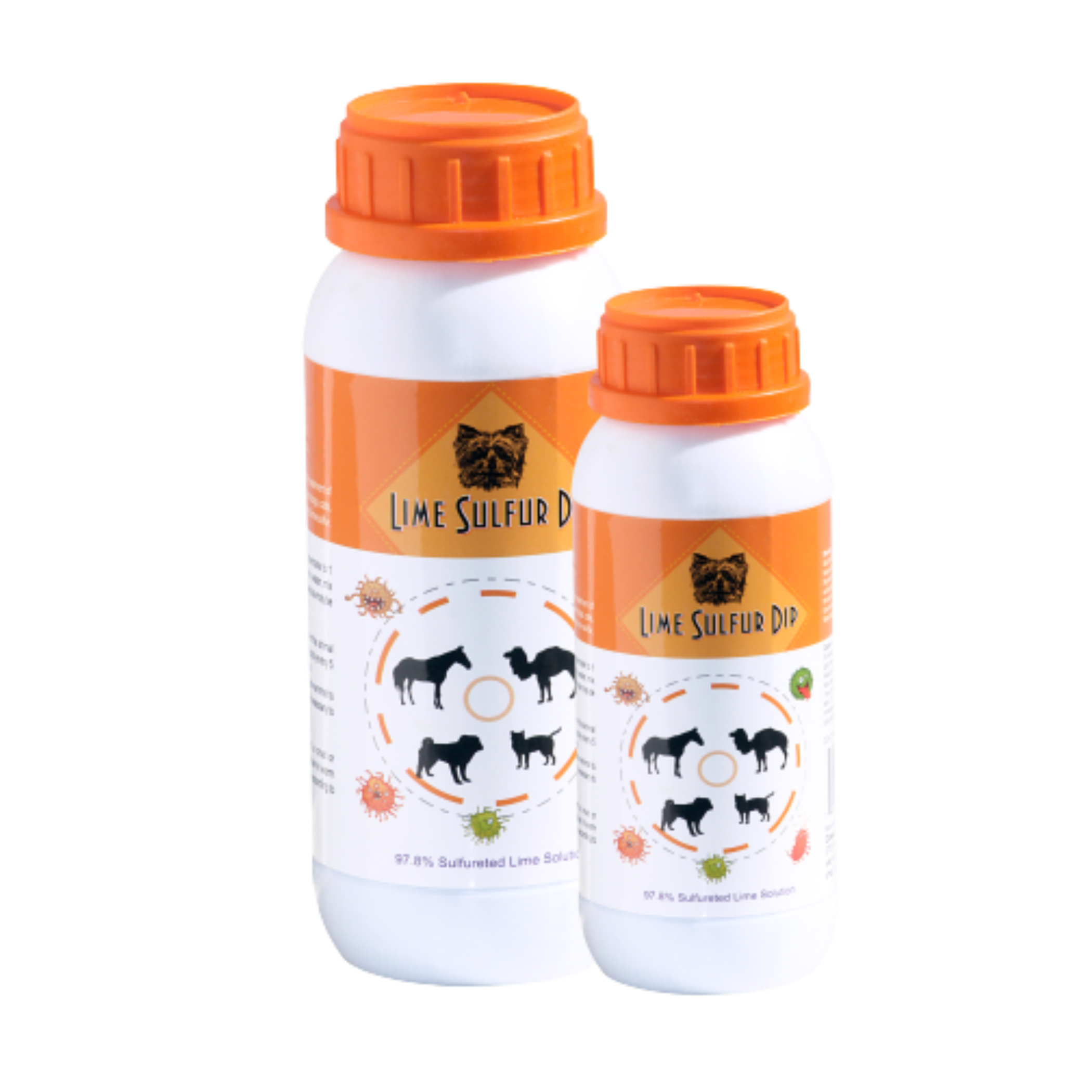 Lime Sulfur Dip - Pet and Veterinary Solution for Dermatitis, Mange, Ringworm and other Parasites Image 1