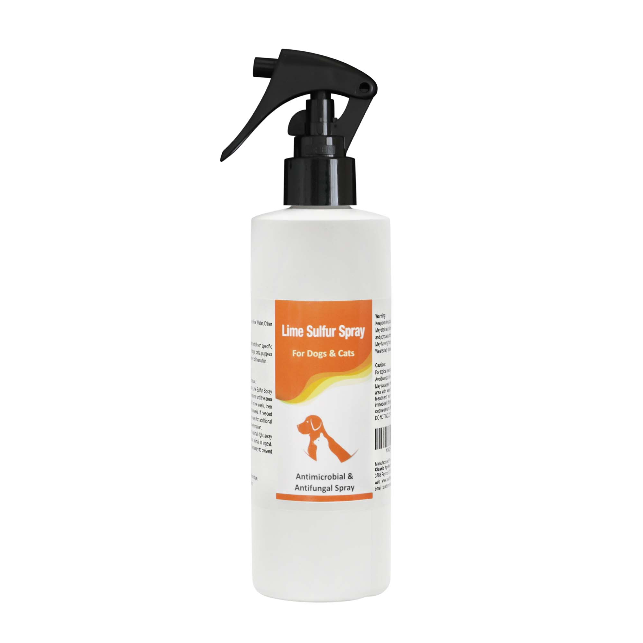 Classic's Lime Sulfur Spray Pet Care for Dry and Itchy Skin Image 1