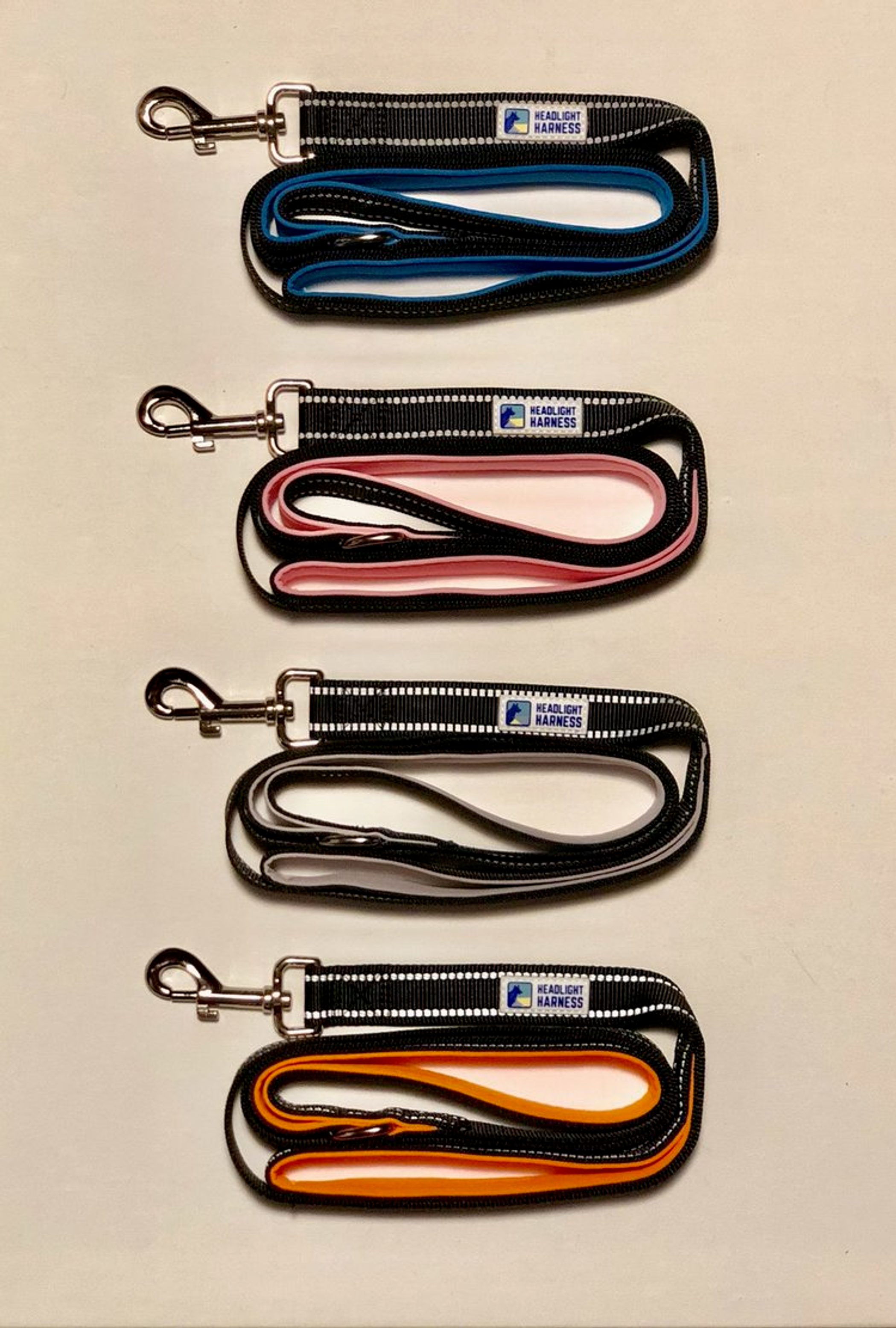 Headlight Harness Double Handle Reflective Leash Image 1
