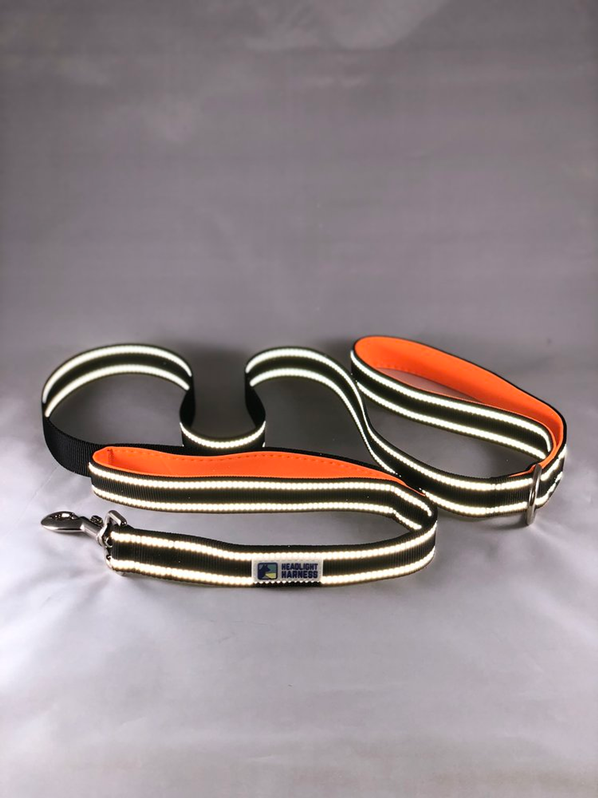 Headlight Harness Double Handle Reflective Leash Image 1