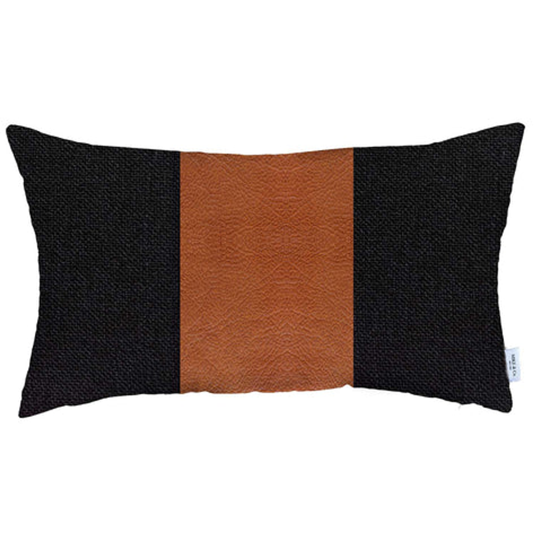 Throw Pillow Covers Boho-Chic Vegan Faux Leather 100% Polyester Hidden Zipper Handmade 20% Polyester 77% Pvc 3% Pu